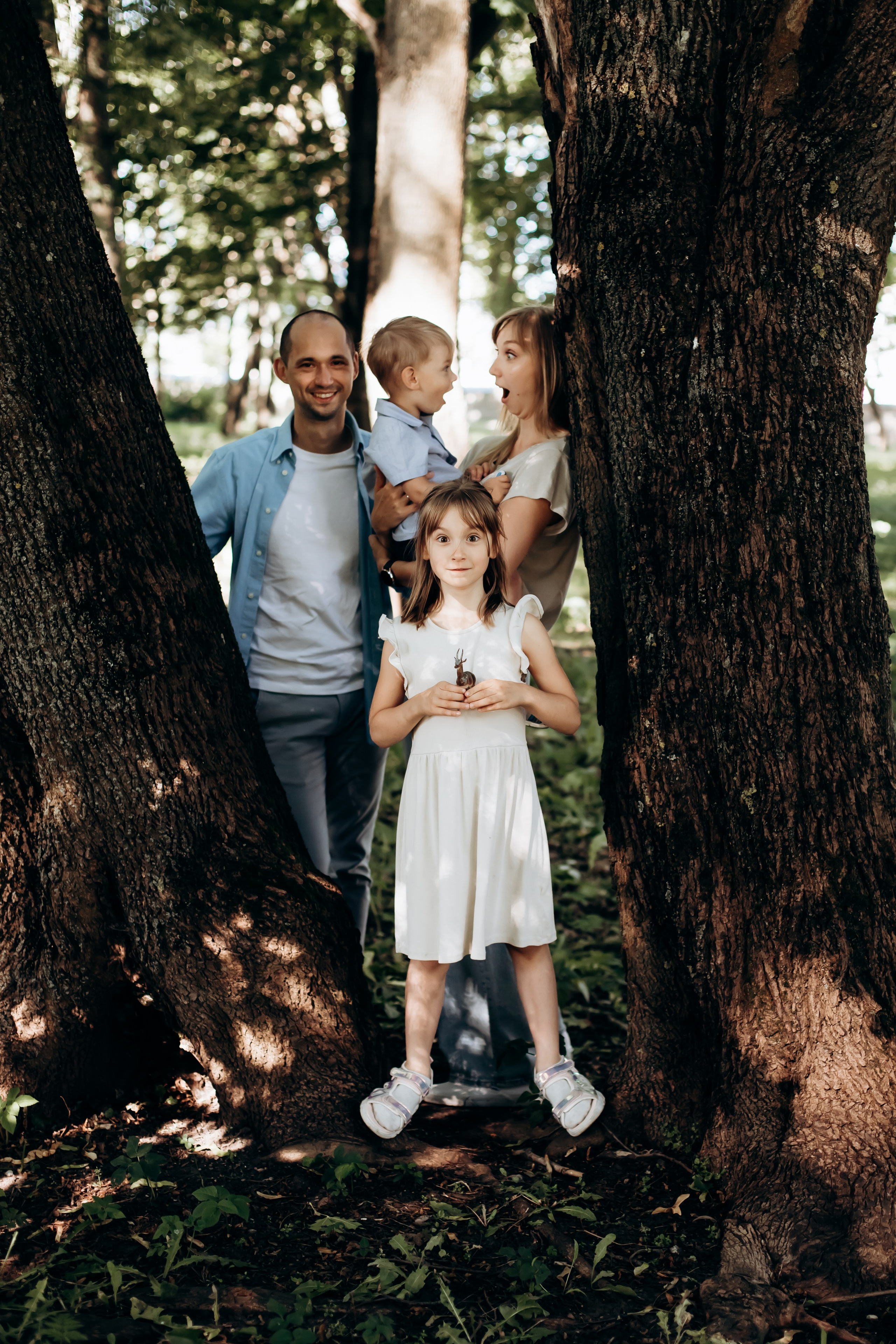 Наталья, Сергей, Полина и Тимур. Главная