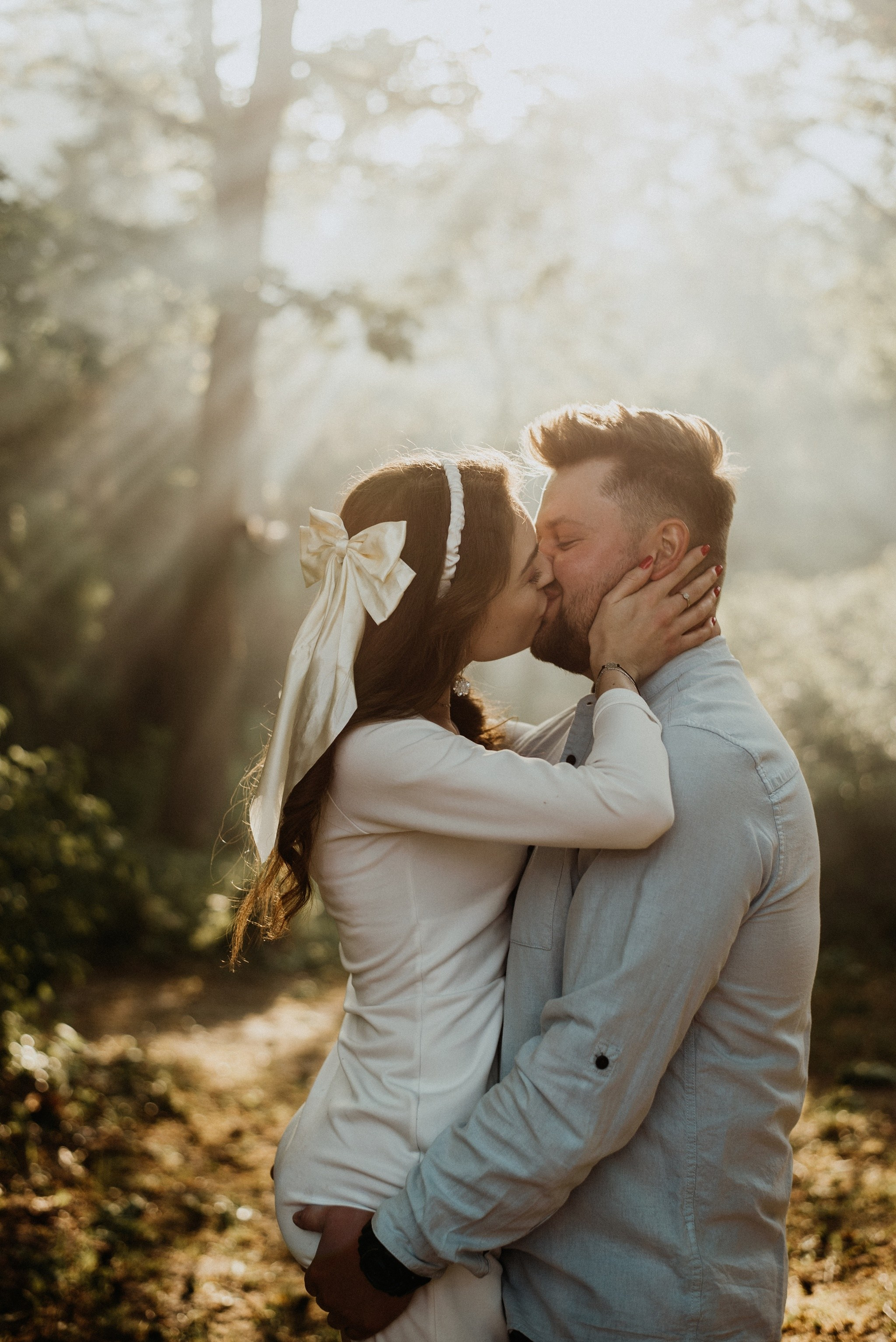 Sesja narzeczeńska Ewelina i Paweł. Dominika Strachacka Fotografia | Fotograf ślubny i rodzinny Opole Lubelskie Lublin