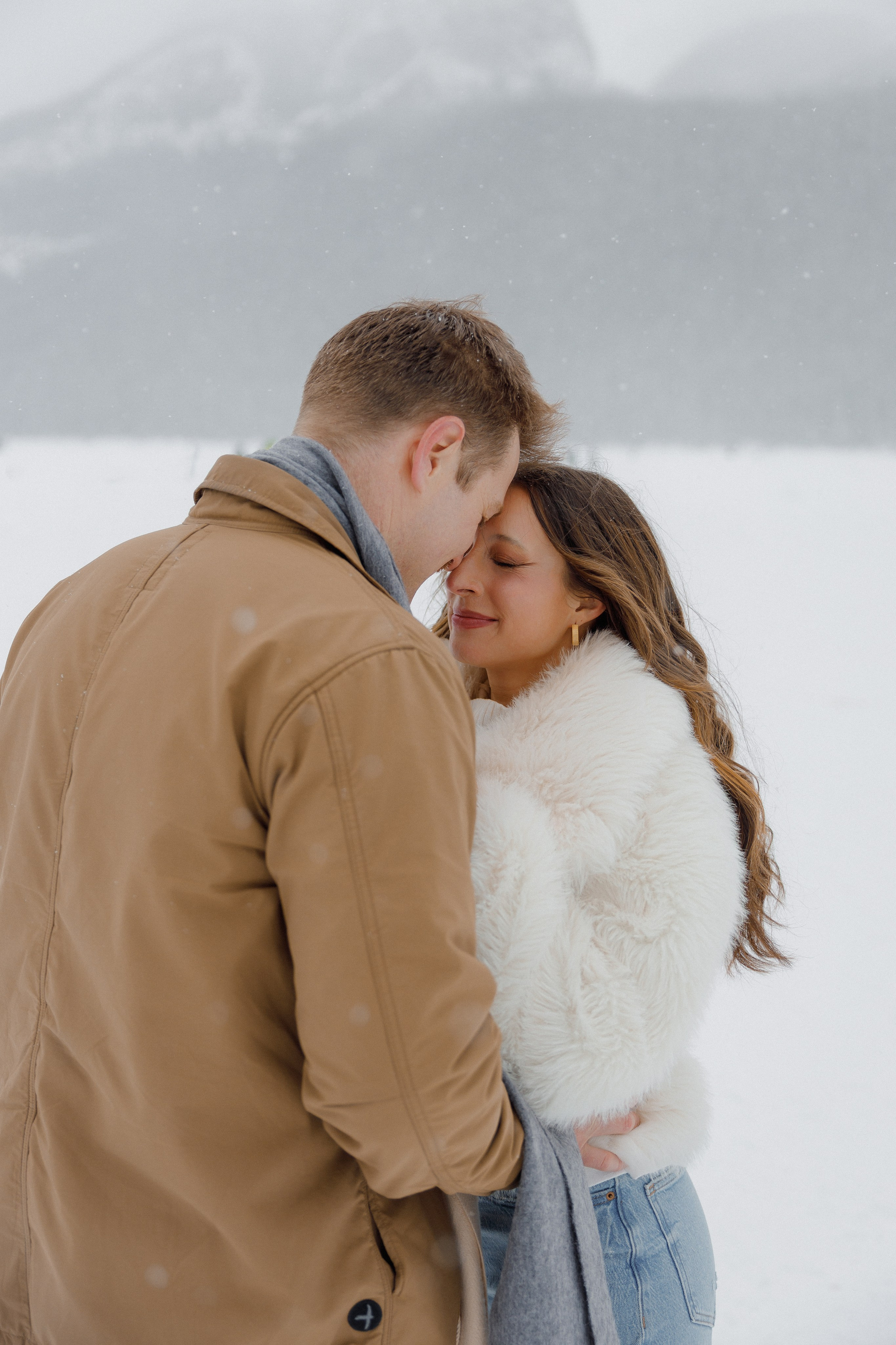 Lake Louise engagement session. Home