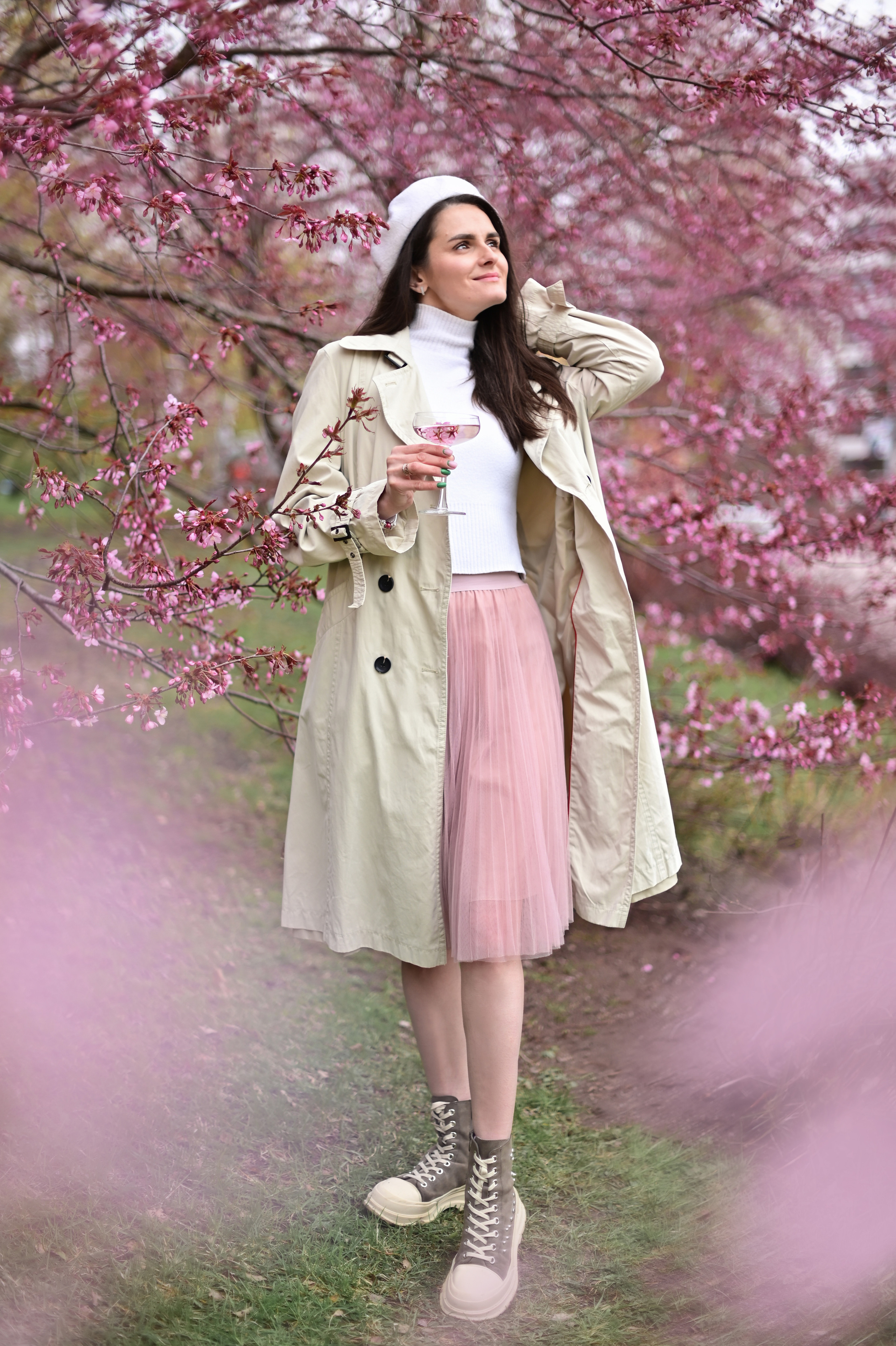 Сакура в дождь. Вероника. Детский и семейный фотограф в финляндии дина пулкка. контент фотограф