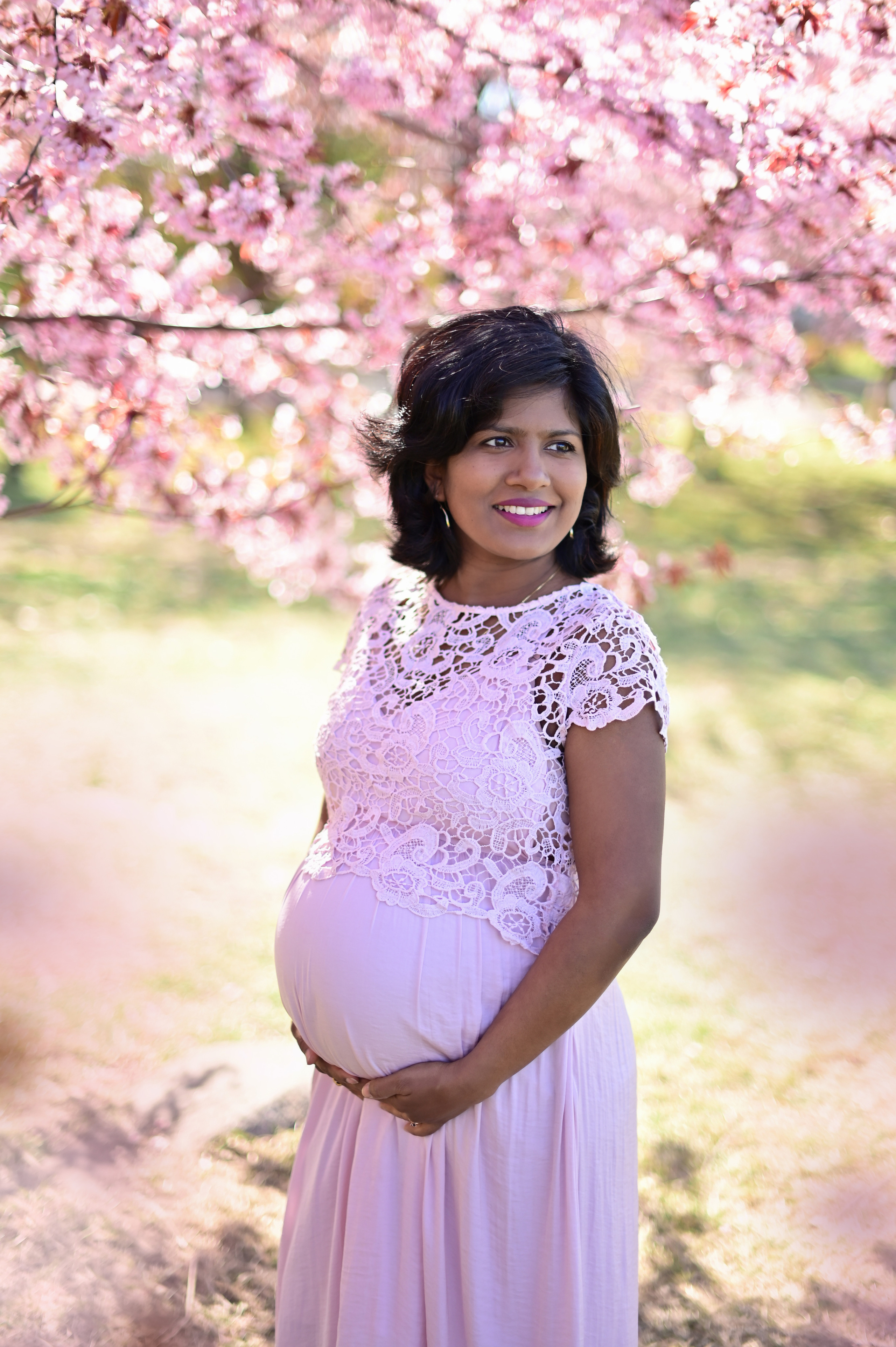 Сакура. Семейная съёмка + в ожидании. Детский и семейный фотограф в финляндии дина пулкка. контент фотограф
