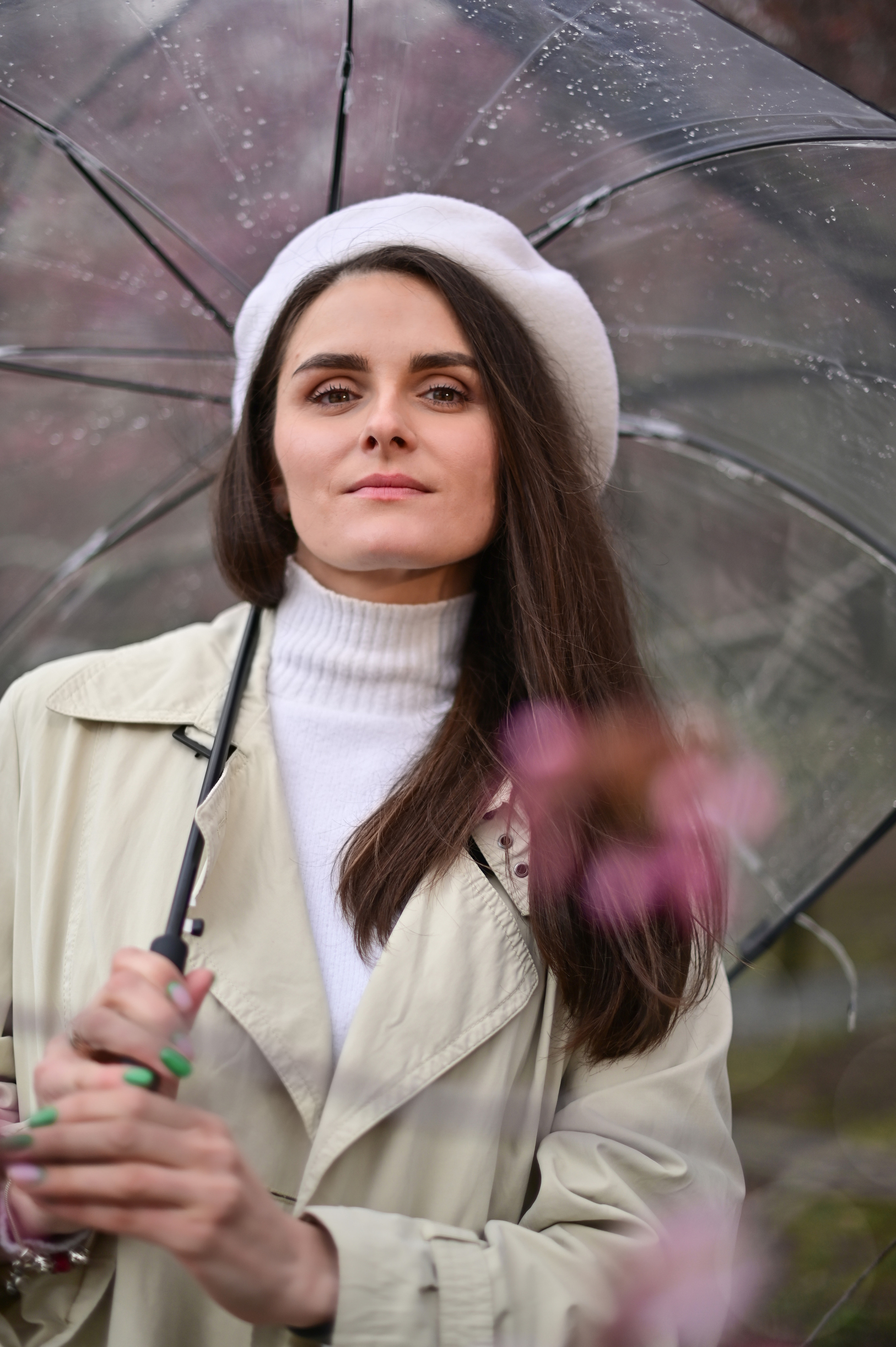 Сакура в дождь. Вероника. Детский и семейный фотограф в финляндии дина пулкка. контент фотограф