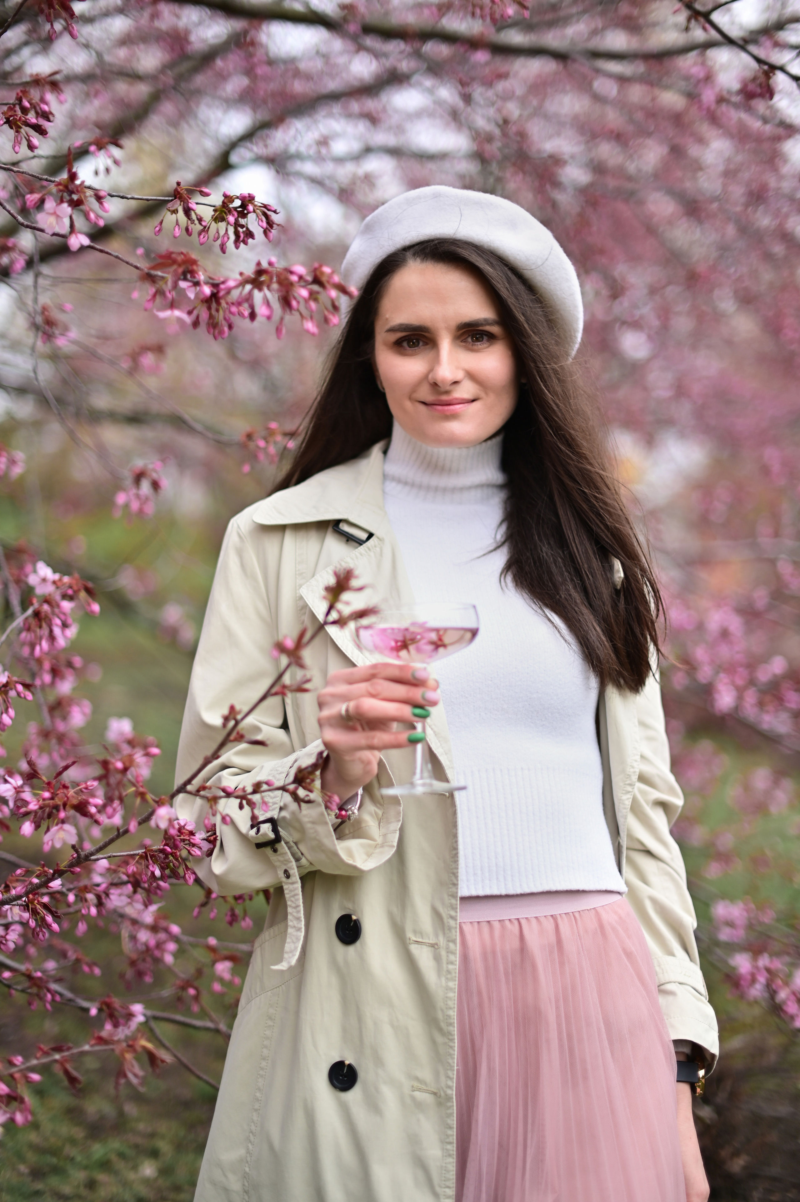 Сакура в дождь. Вероника. Детский и семейный фотограф в финляндии дина пулкка. контент фотограф