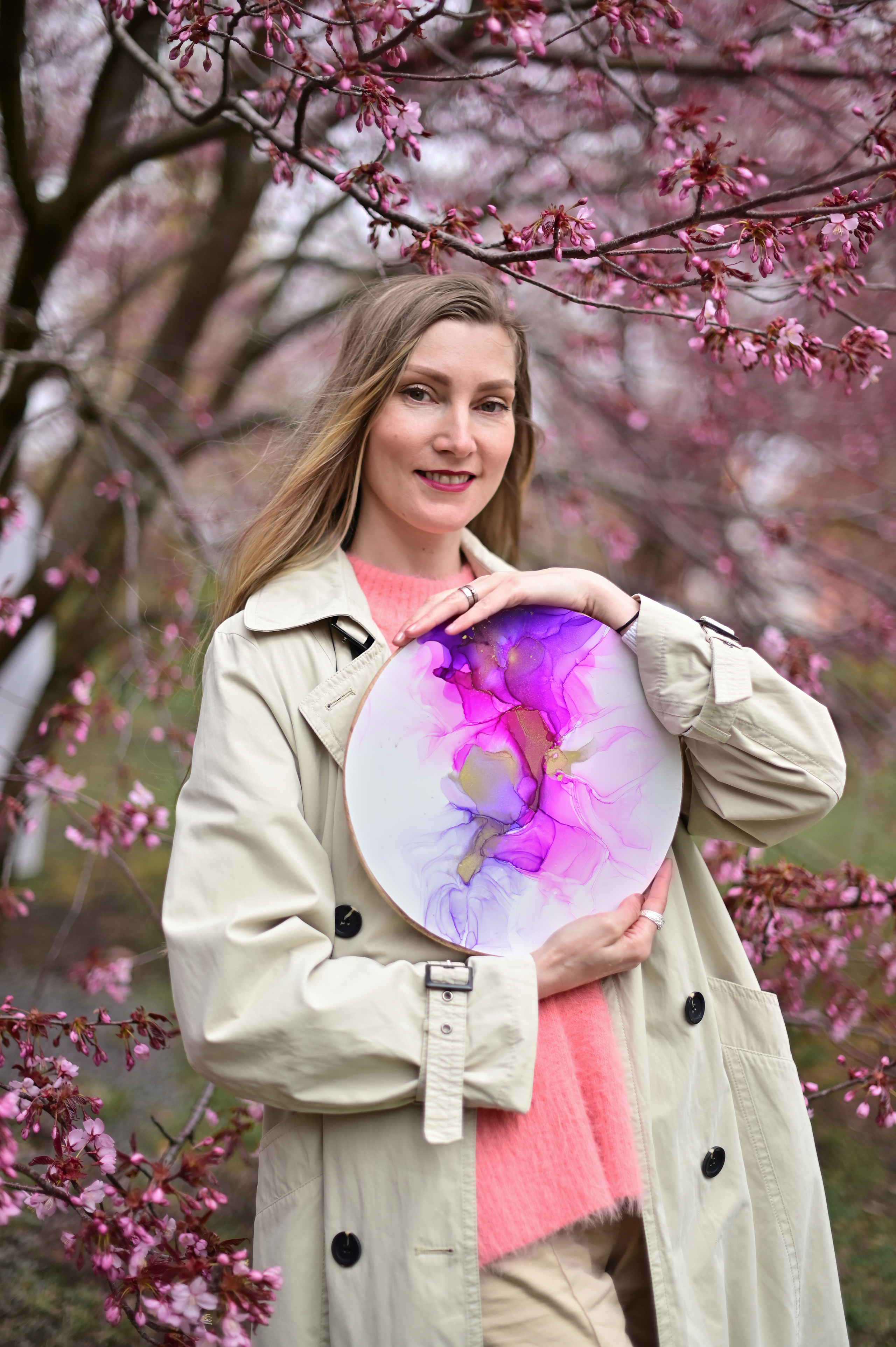 Сакура в дождь. Анна. Детский и семейный фотограф в финляндии дина пулкка. контент фотограф