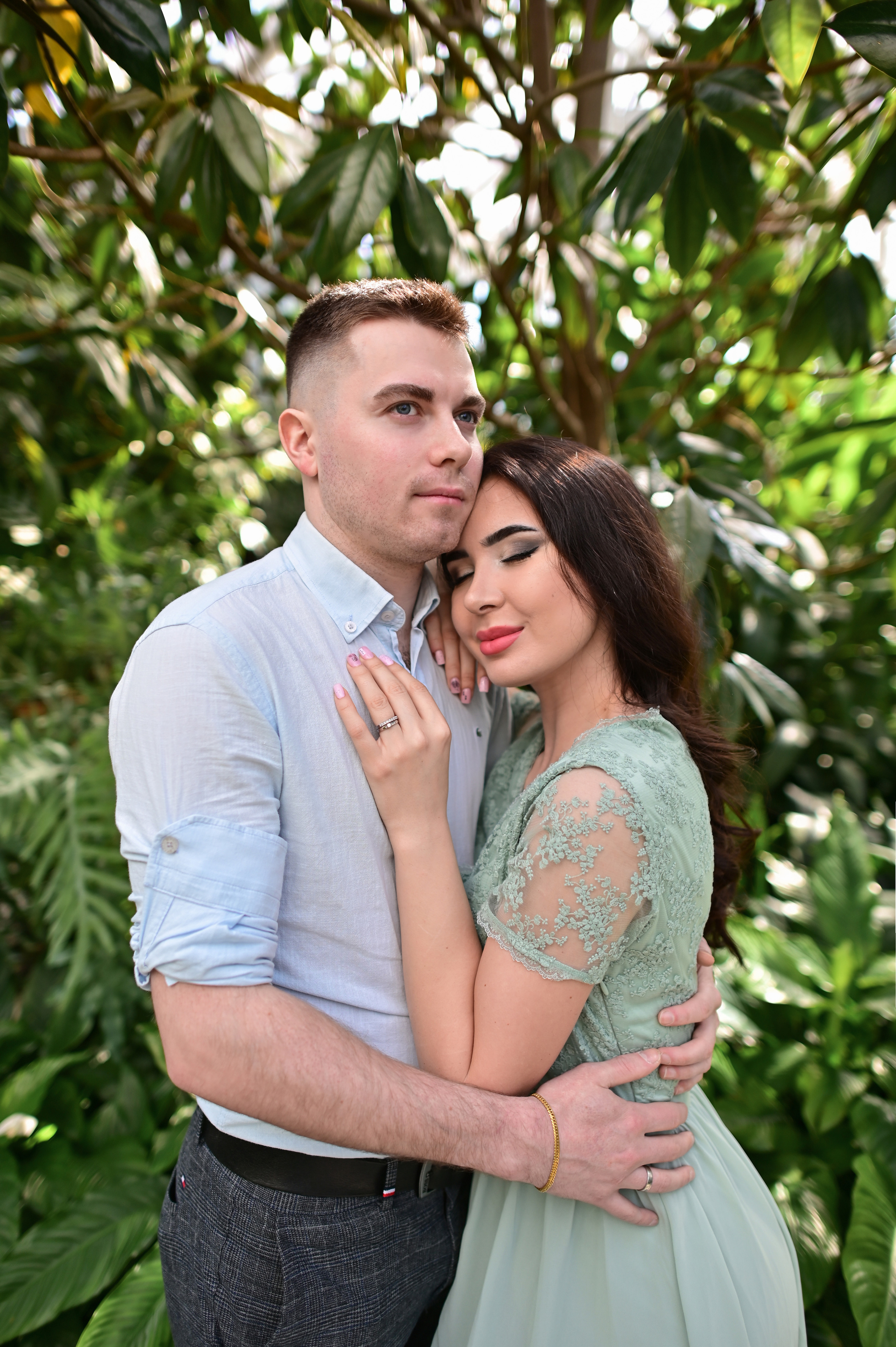 В зимнем саду. Детский и семейный фотограф в финляндии дина пулкка. контент фотограф