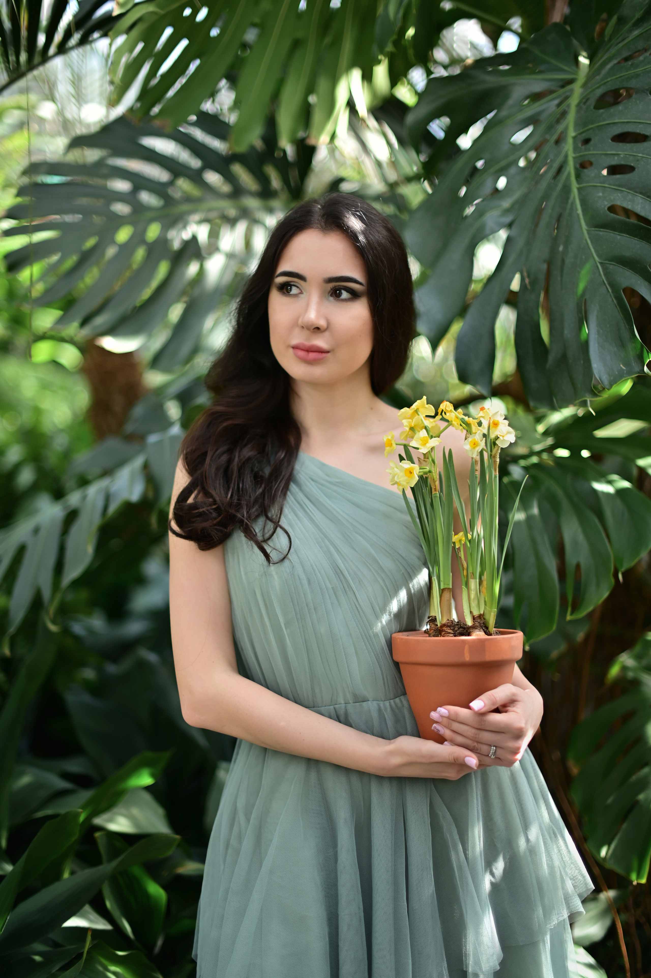 В зимнем саду. Детский и семейный фотограф в финляндии дина пулкка. контент фотограф