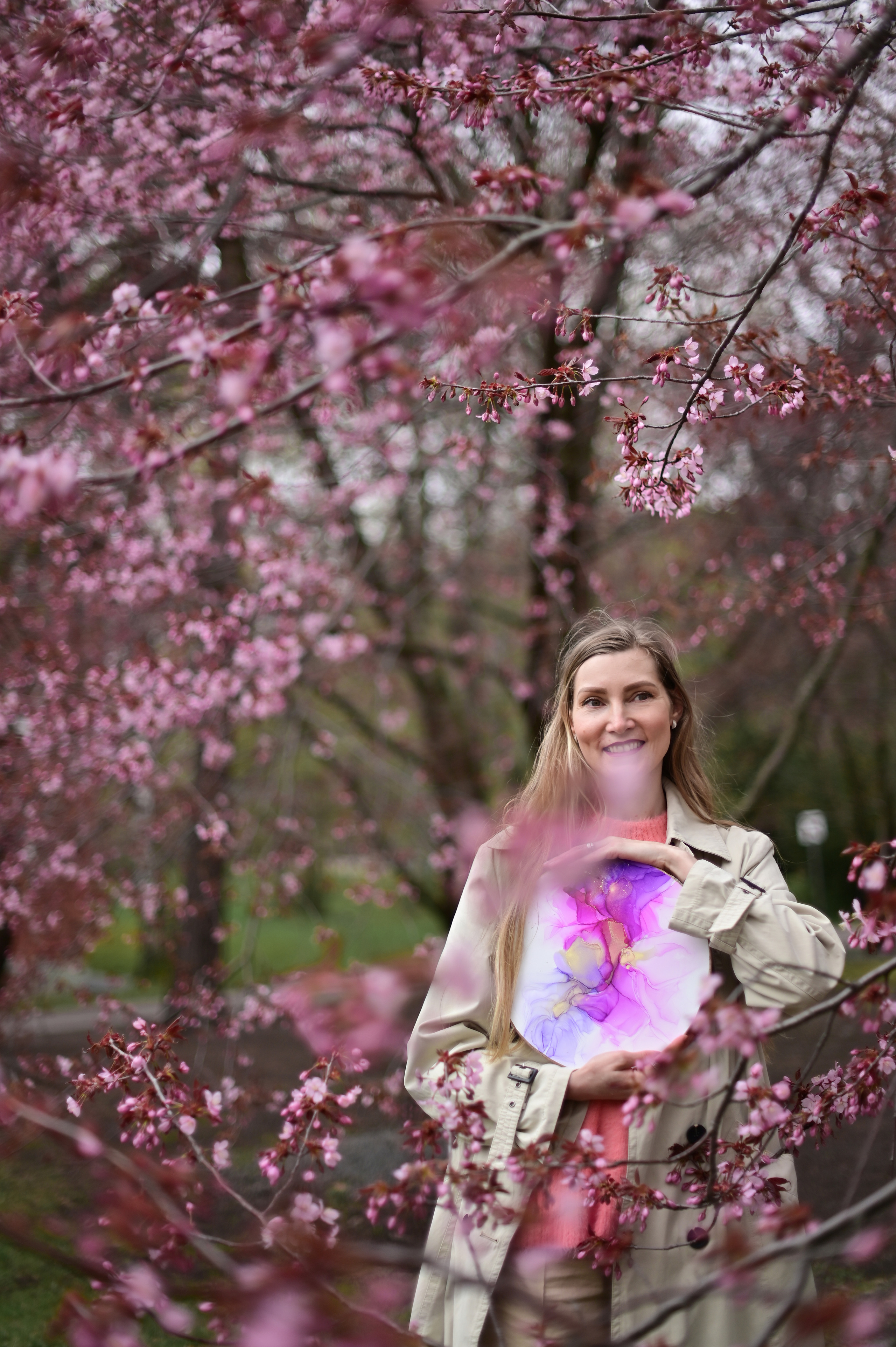 Сакура в дождь. Анна. Детский и семейный фотограф в финляндии дина пулкка. контент фотограф