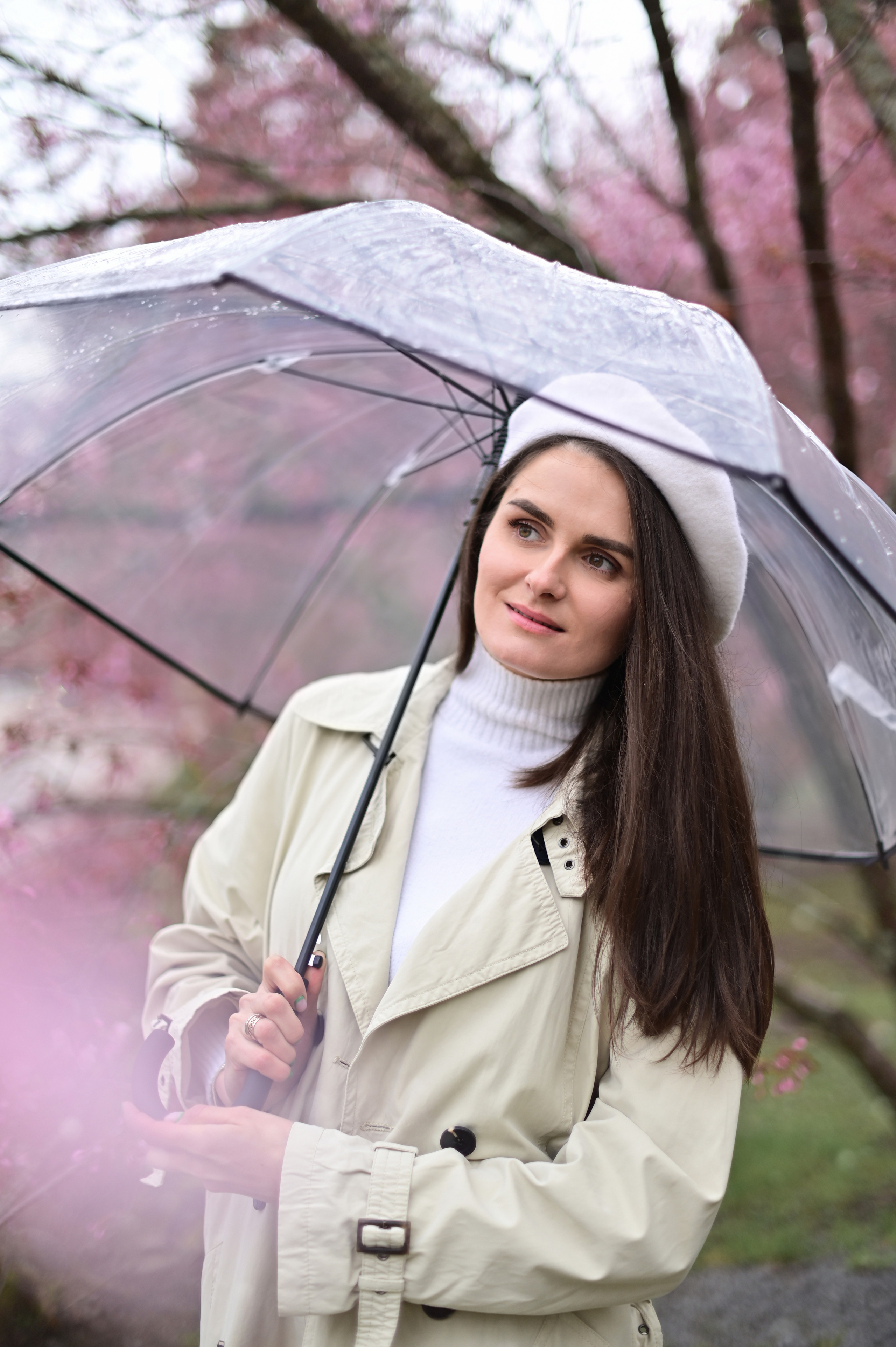 Сакура в дождь. Вероника. Детский и семейный фотограф в финляндии дина пулкка. контент фотограф