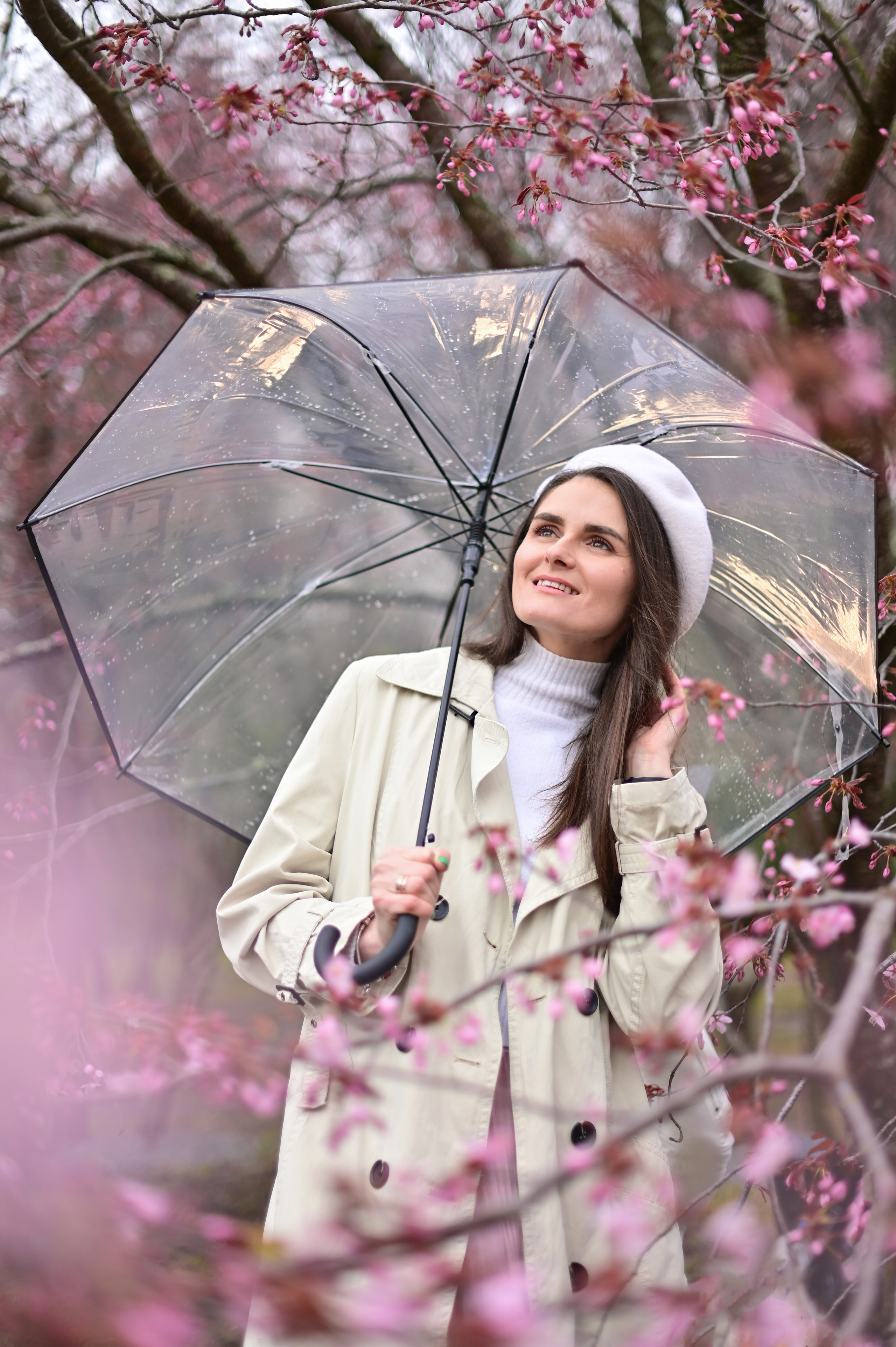 Сакура в дождь. Вероника. Детский и семейный фотограф в финляндии дина пулкка. контент фотограф