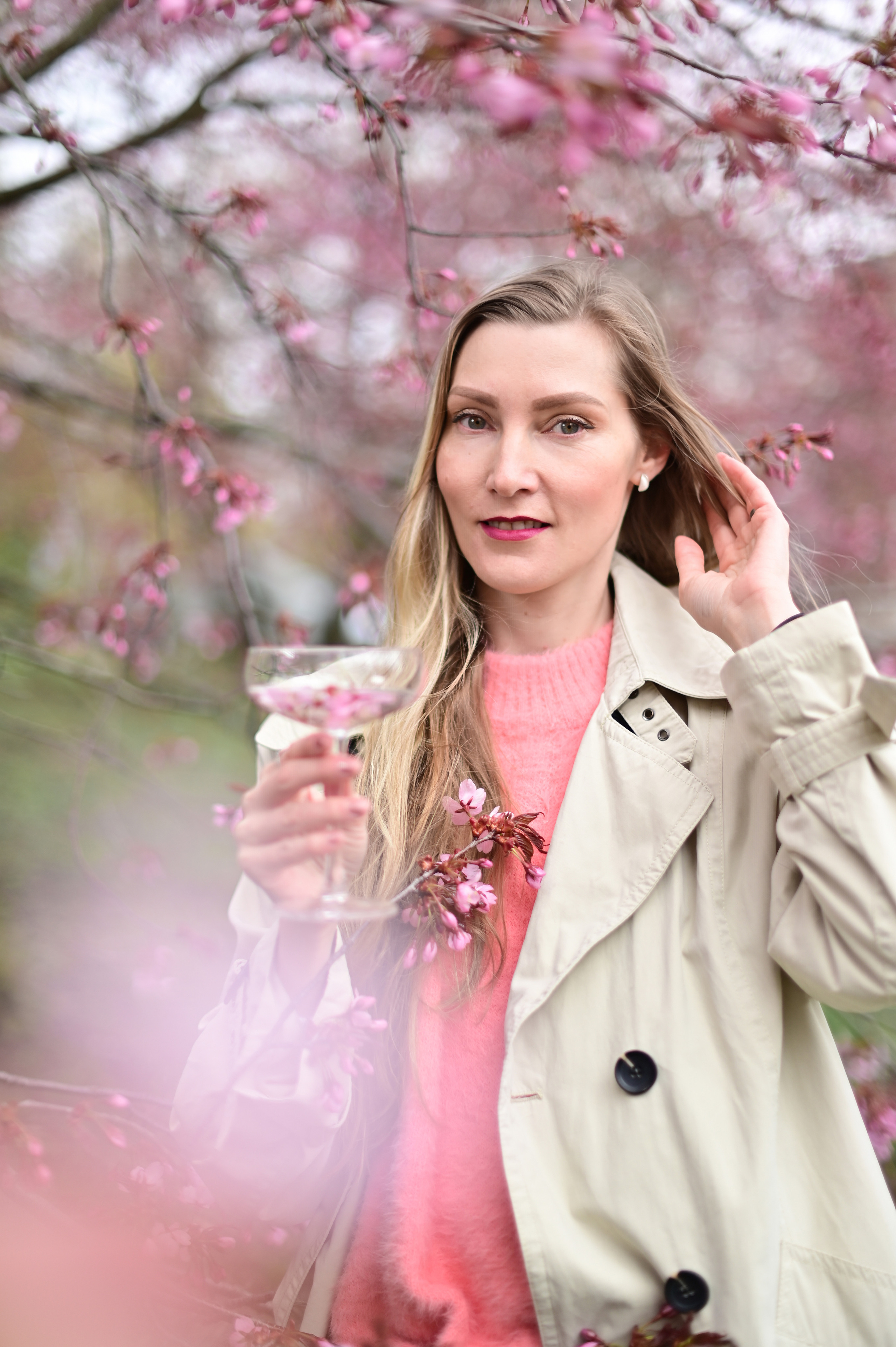 Сакура в дождь. Анна. Детский и семейный фотограф в финляндии дина пулкка. контент фотограф