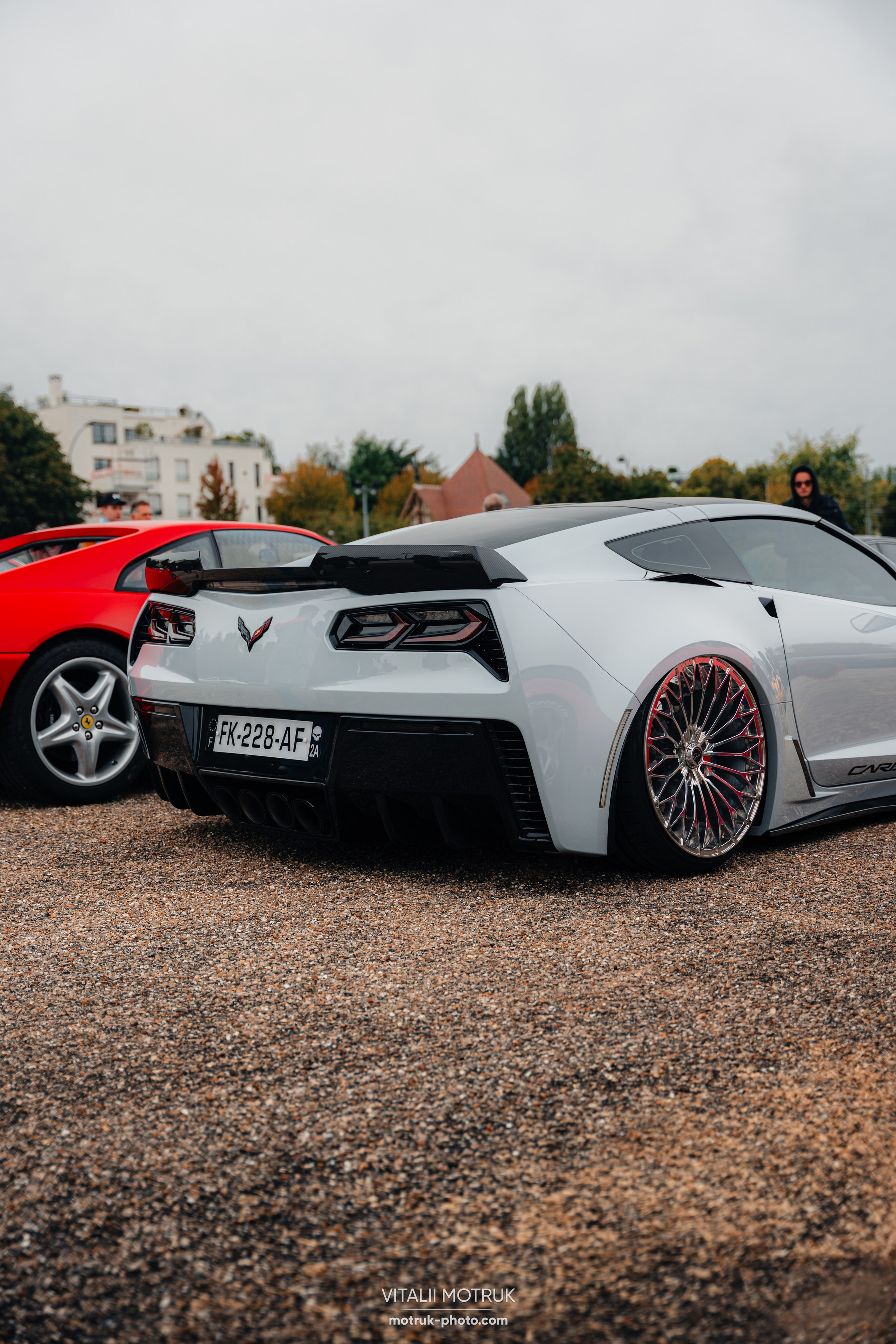 Cars and Coffee 29 septembre 2024. Photographe de voitures à Paris — Vitalii Motruk
