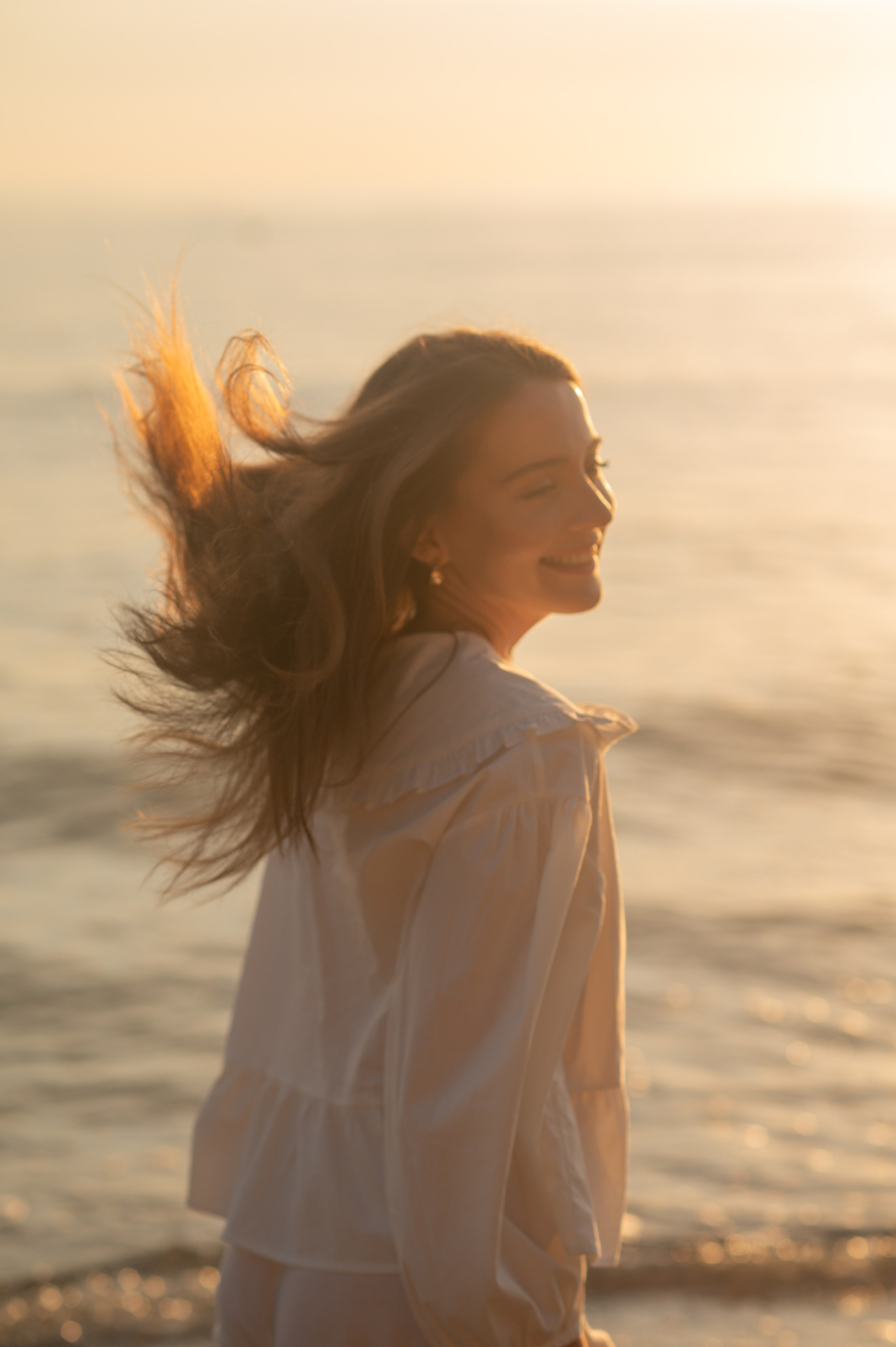 Фотосессия на море подруги в Зеленоградске. Фотограф в Калининграде Анна Пошкус