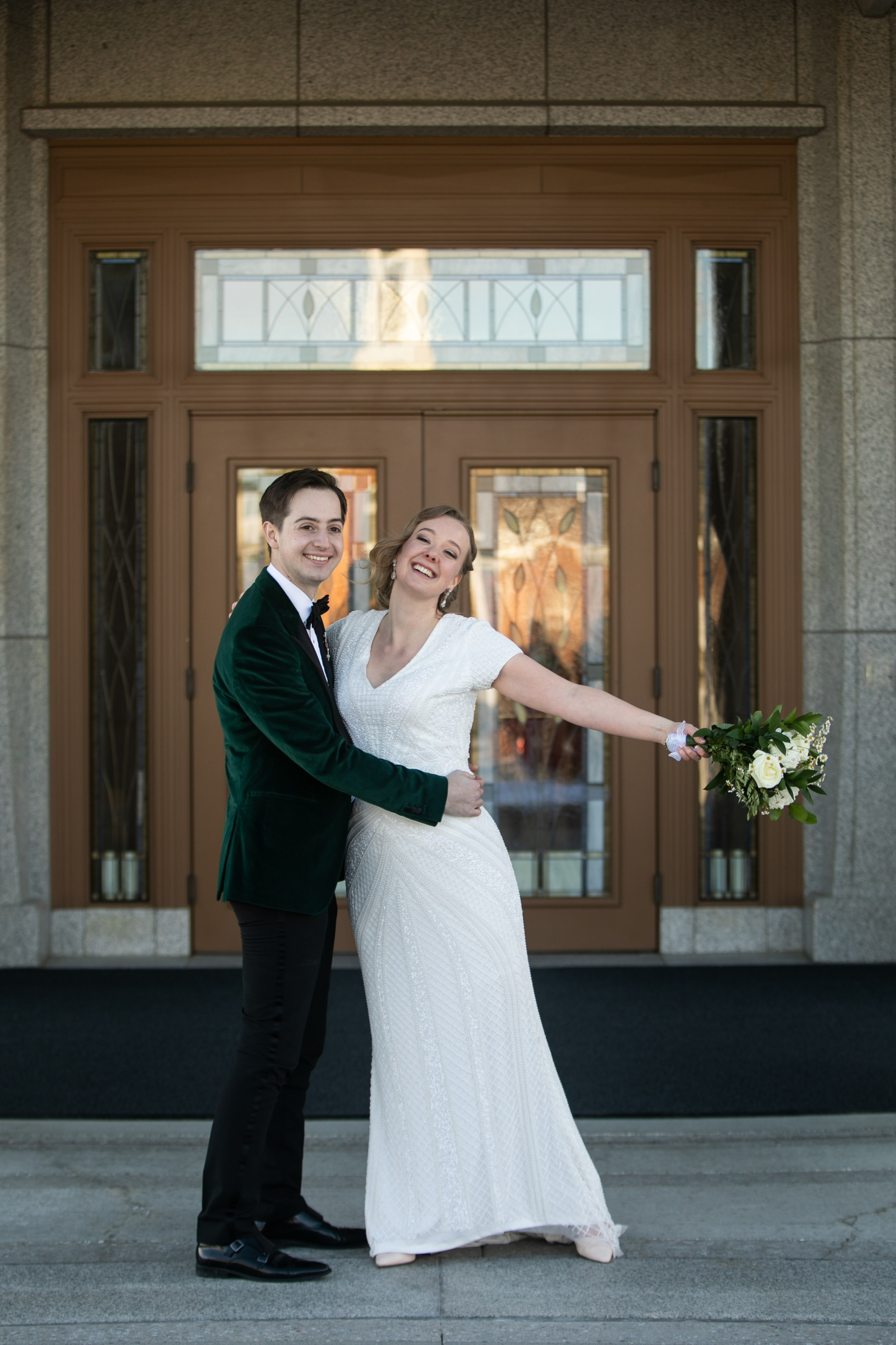 Zina & Elliott Wedding. Fotografía accesible en Calgary