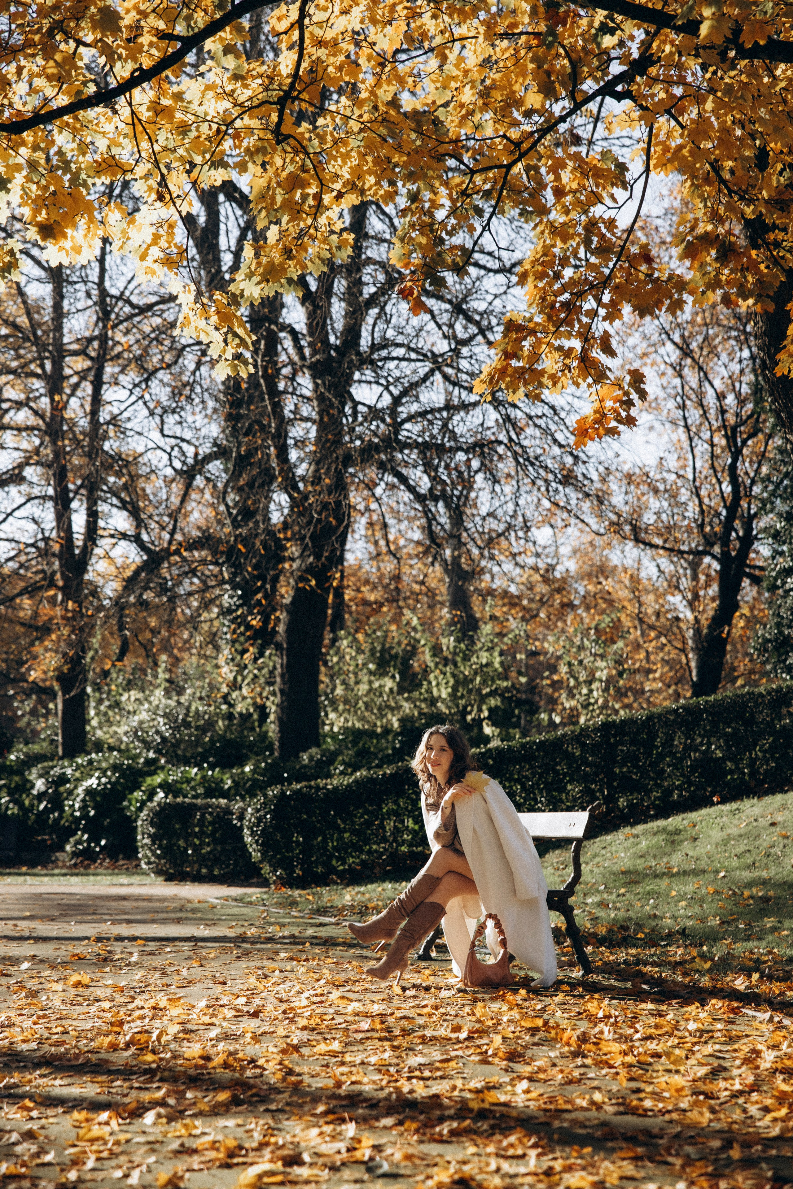 Séance photo d’automne pour Elizaveta à Toulouse. Eugénie Smirnova — photographe à Toulouse et dans le sud-ouest de la France