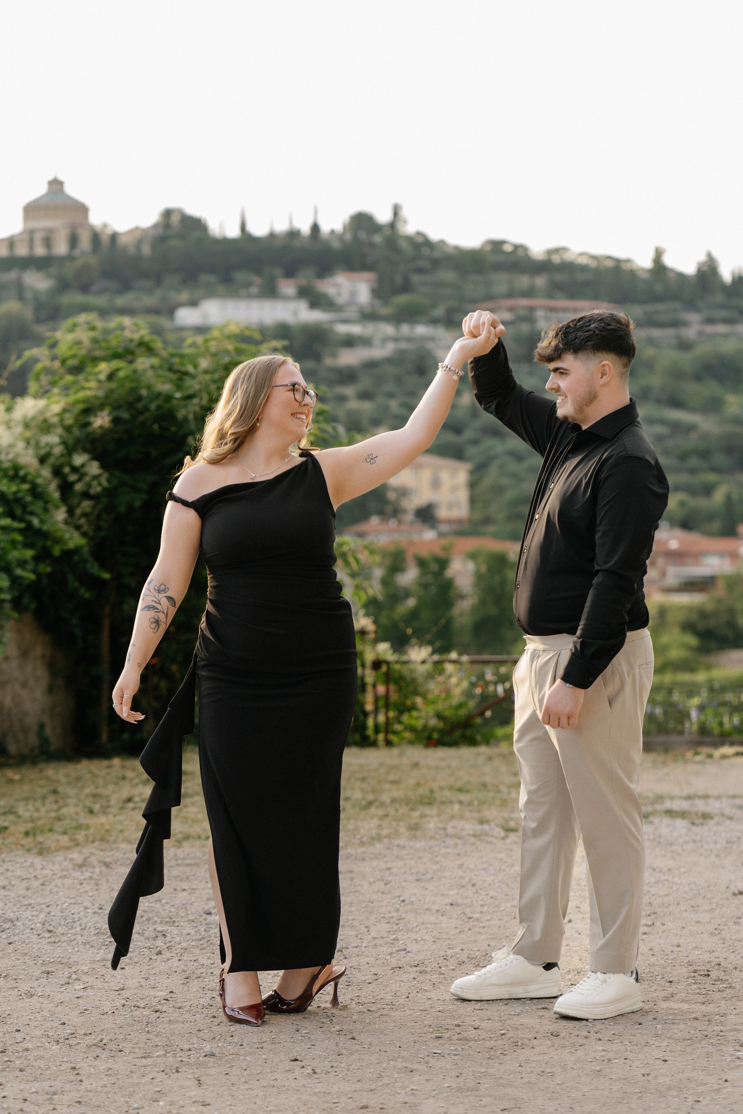 A & A (Castel San Pietro, Verona, Italy). Marriage Proposal Photographer in Verona, Lake Garda and Dolomites| Diana Fedrigo