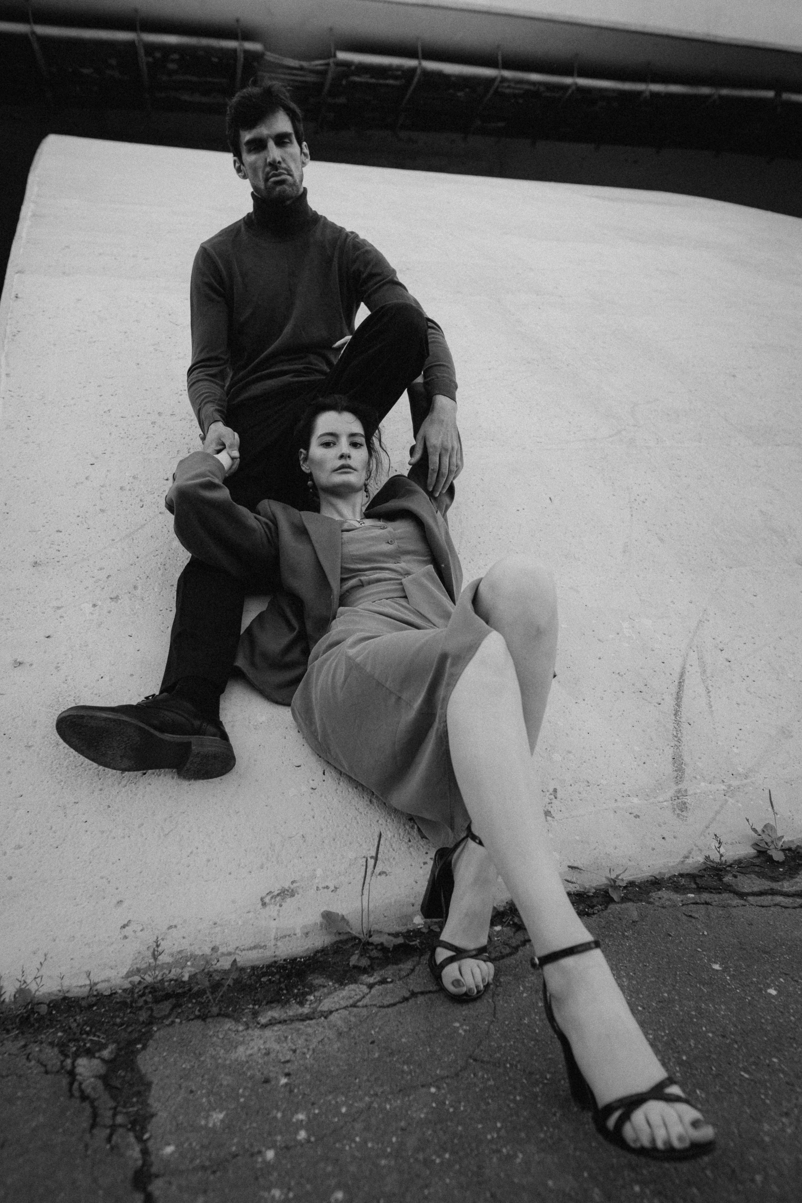 Couple black and white photography. Wedding & Family photographer in County Donegal and Dublin, Ireland