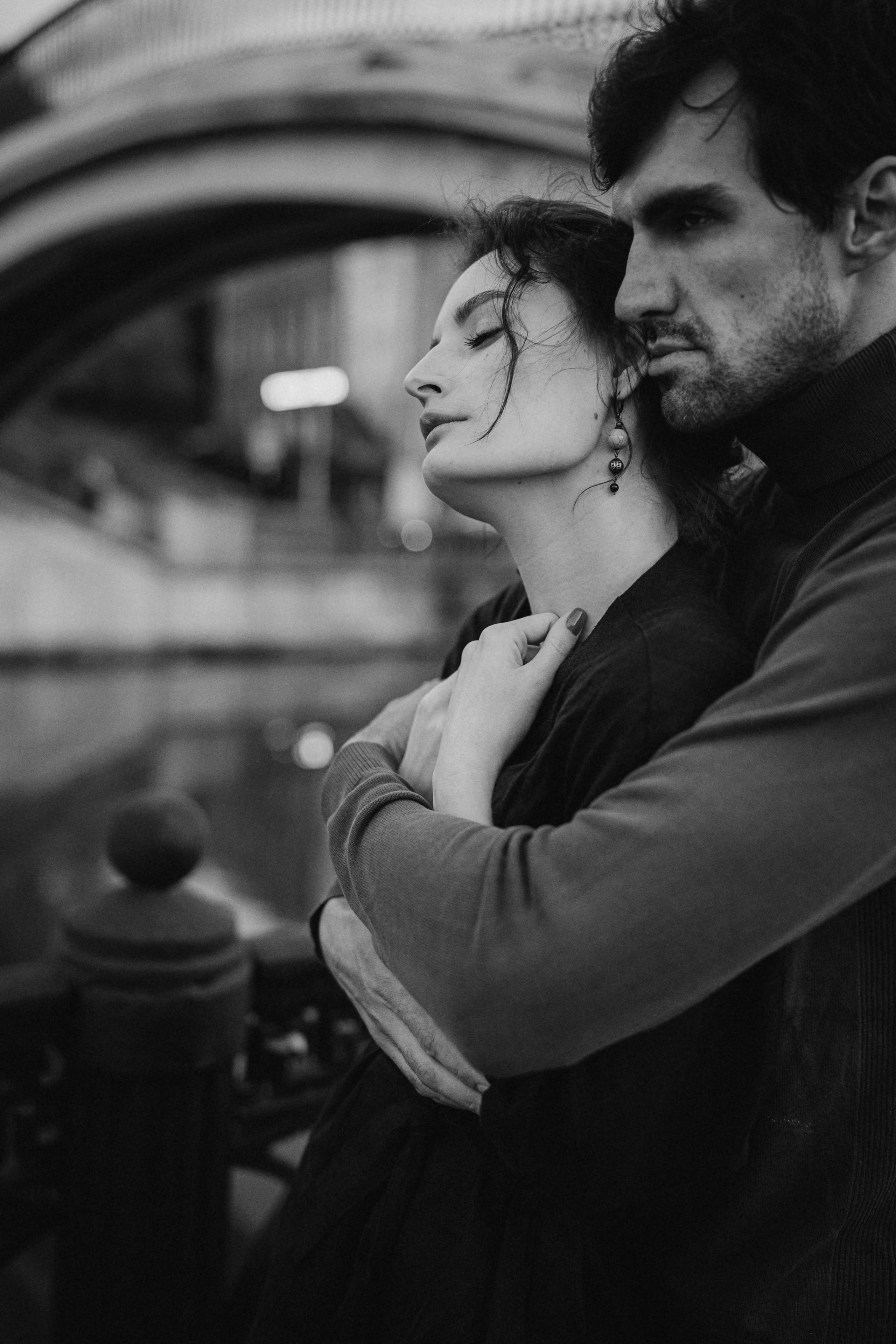 Couple black and white photography. Wedding & Family photographer in County Donegal and Dublin, Ireland