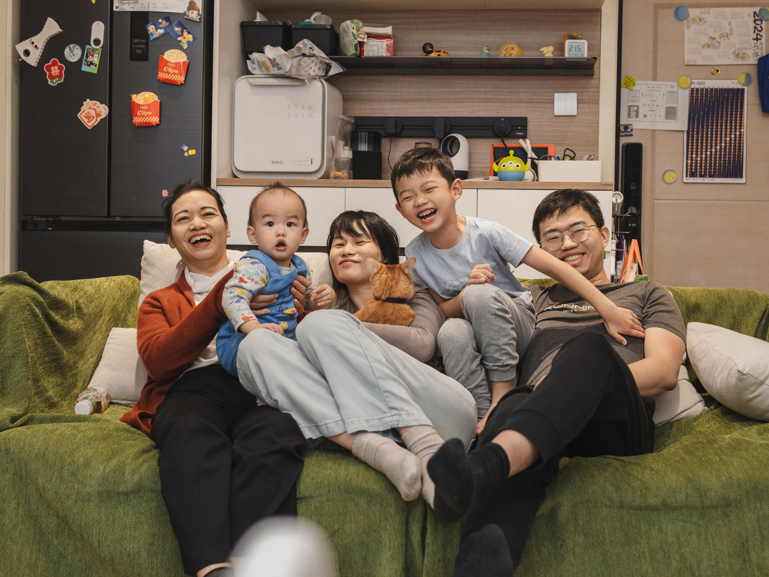 Family photograph in Shanghai. Shanghai Family Photographer Dora