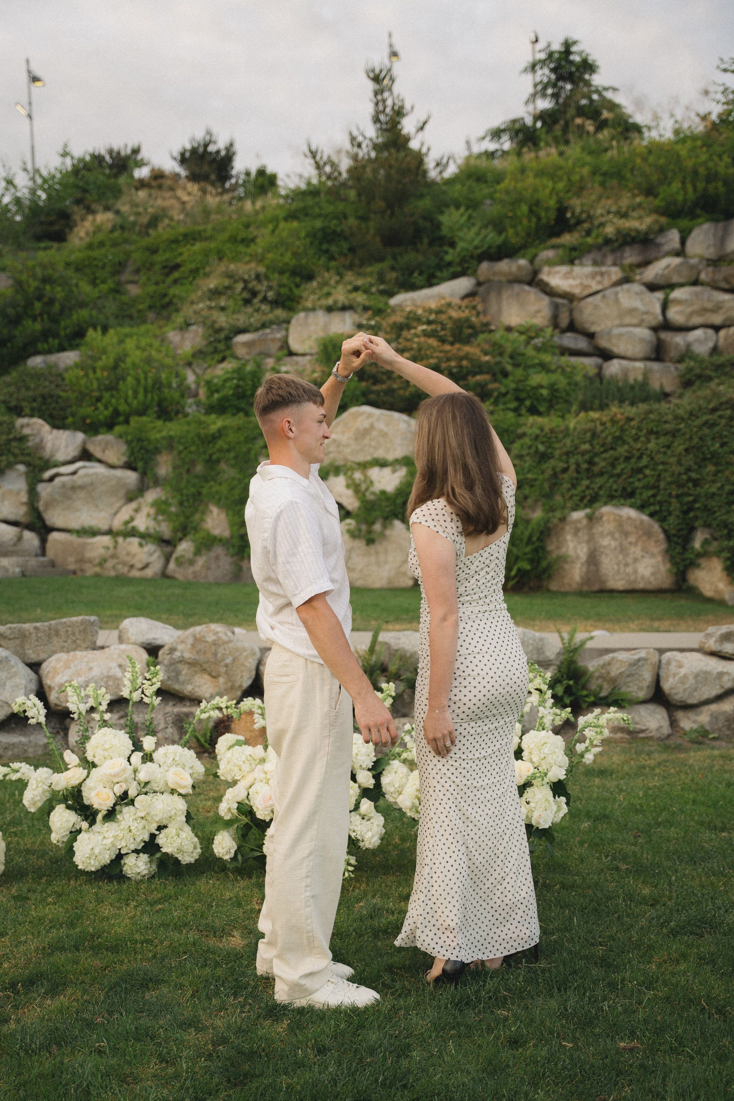 Ilya and Olena proposal. Photographer in Washington Sophia D
