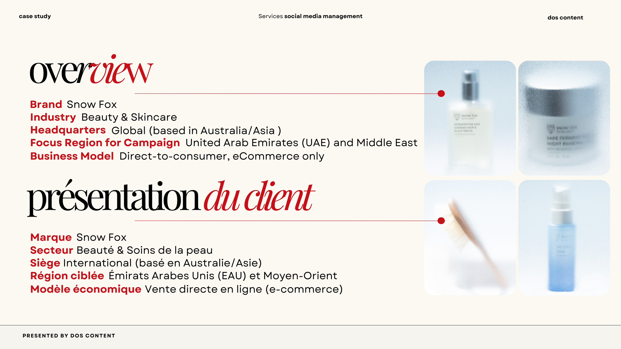 Skincare. Social media agency|Corporate photography|Lausanne|Geneva|Switzerland