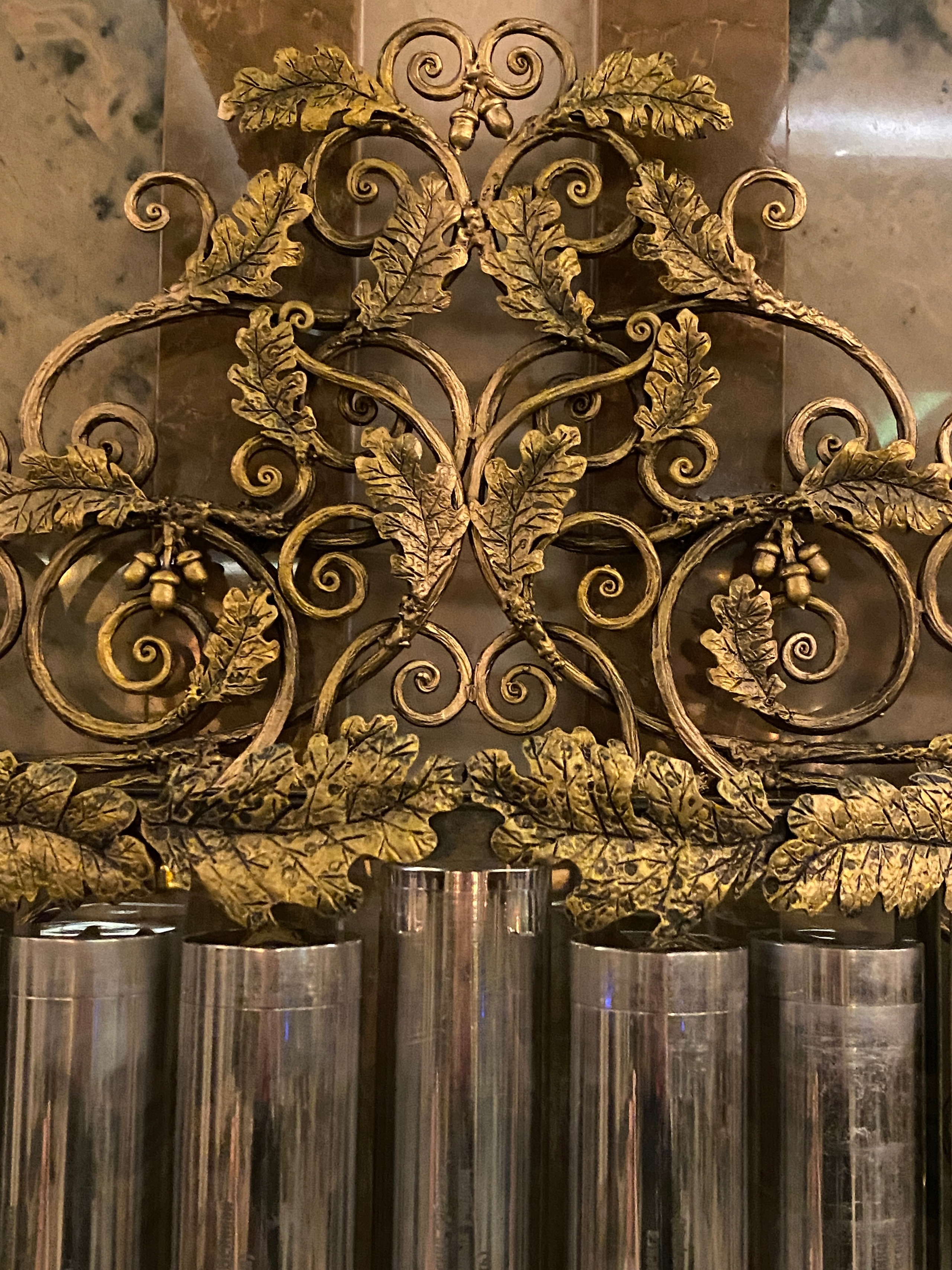 Вместилище Капсул с частичками земли с воинских захоронений. Скульптор кузнец Мария Тарлецкая