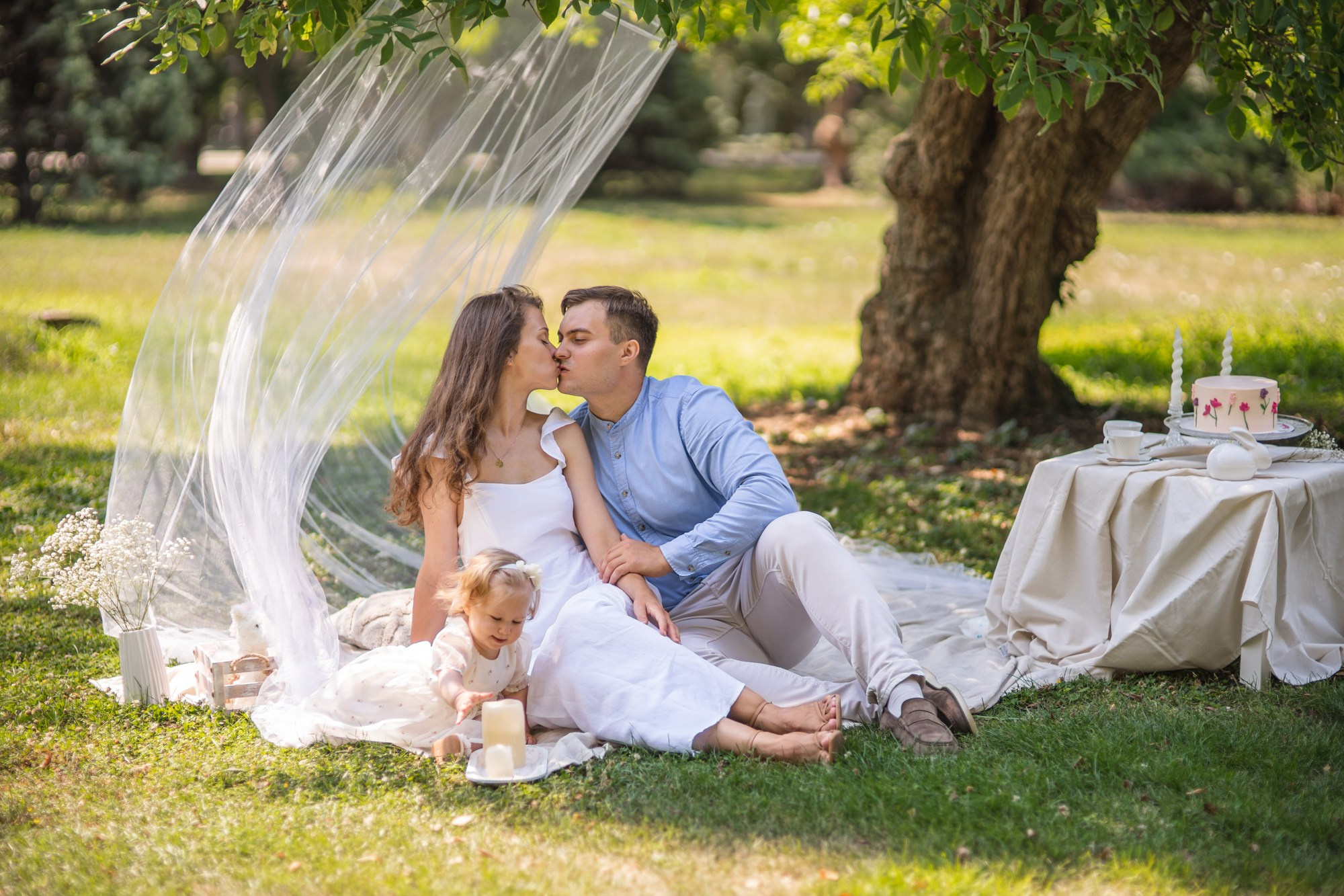 Emilia’s 1 year. Photograph in Bulgaria Katerina Zubkova