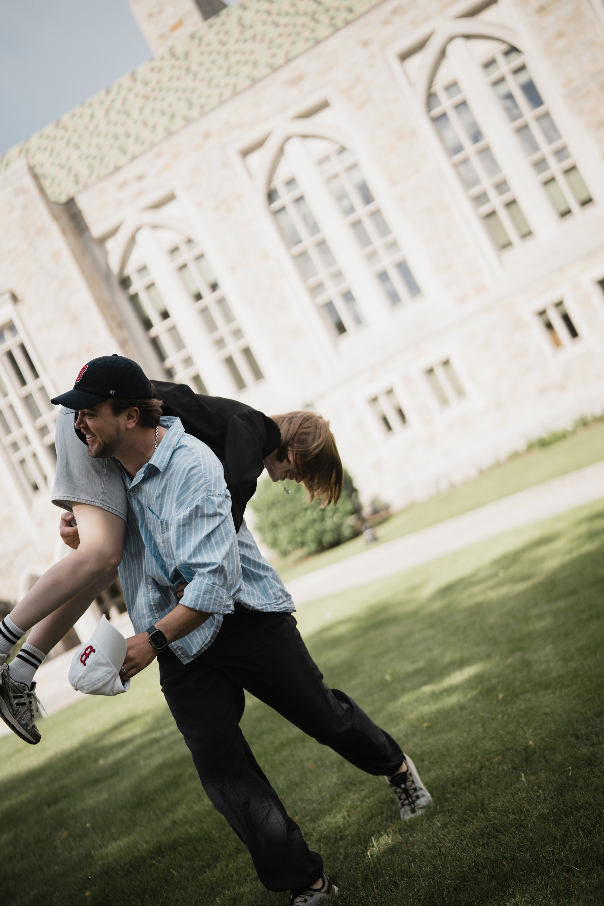 Photoshoot in College Boston. Portrait and wedding photographer in New York