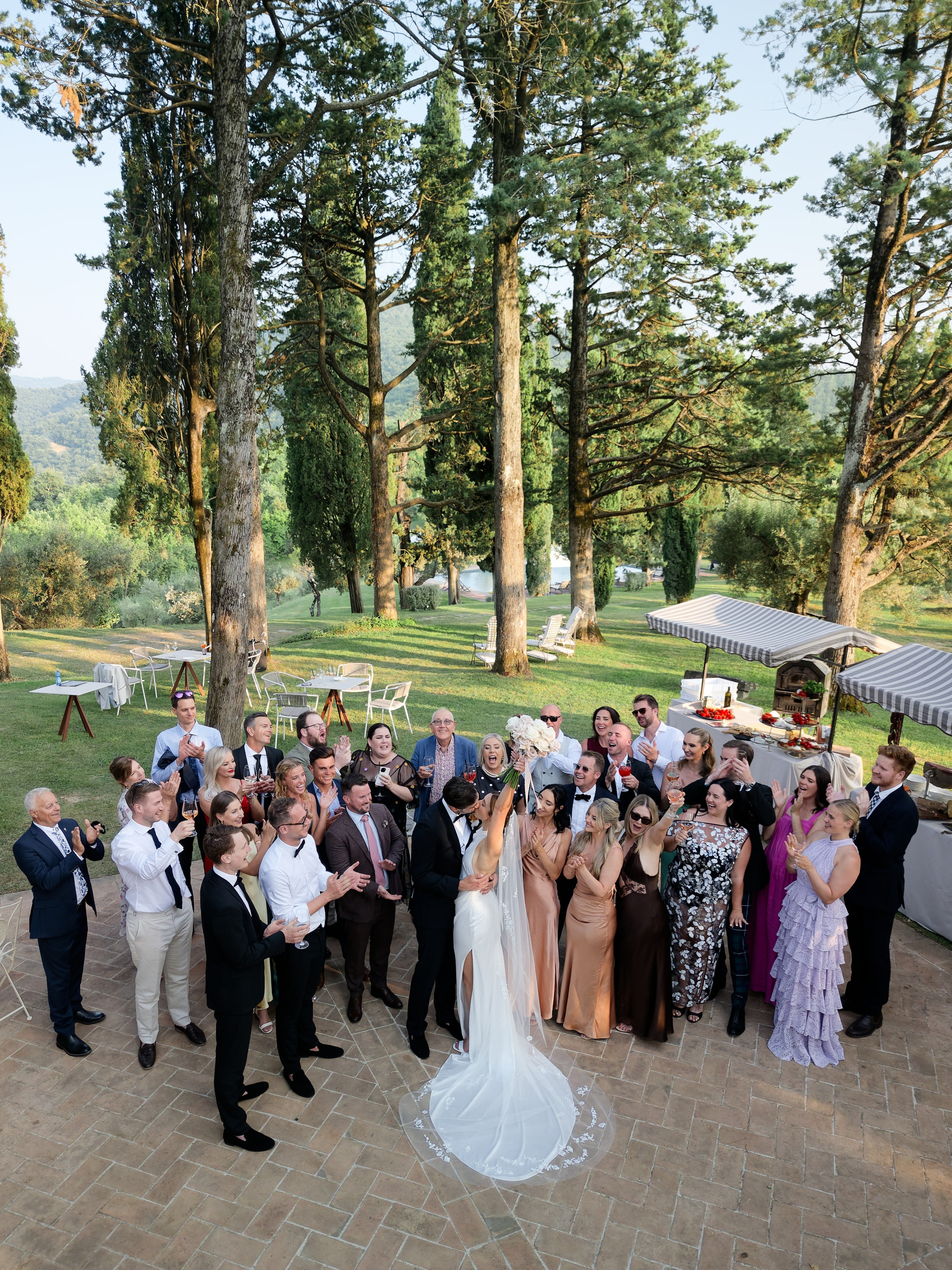 Wedding at Borgo Bastia Creti, Umbria