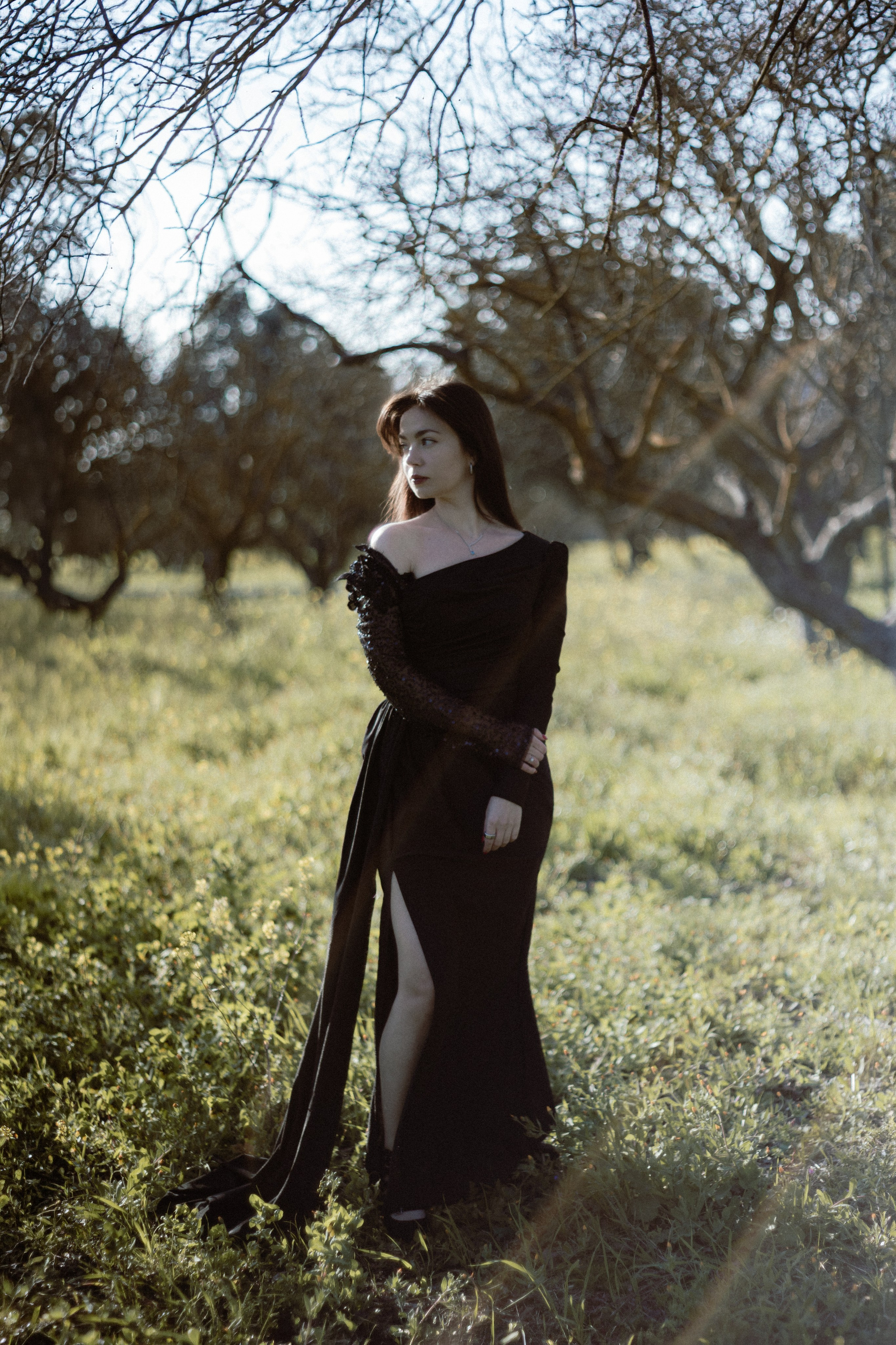 Daria in Gothic Style. Photographer in Greece Kristina