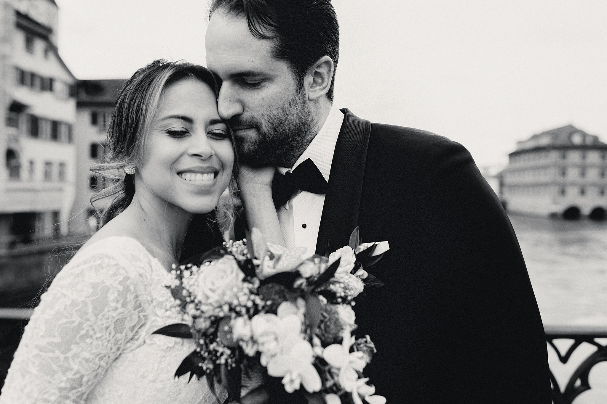 JAKUB + JESSICA | CIVIL WEDDING, ZÜRICH STADTHAUS | BELVOIR PARK | BLACK&WHITE. HOME