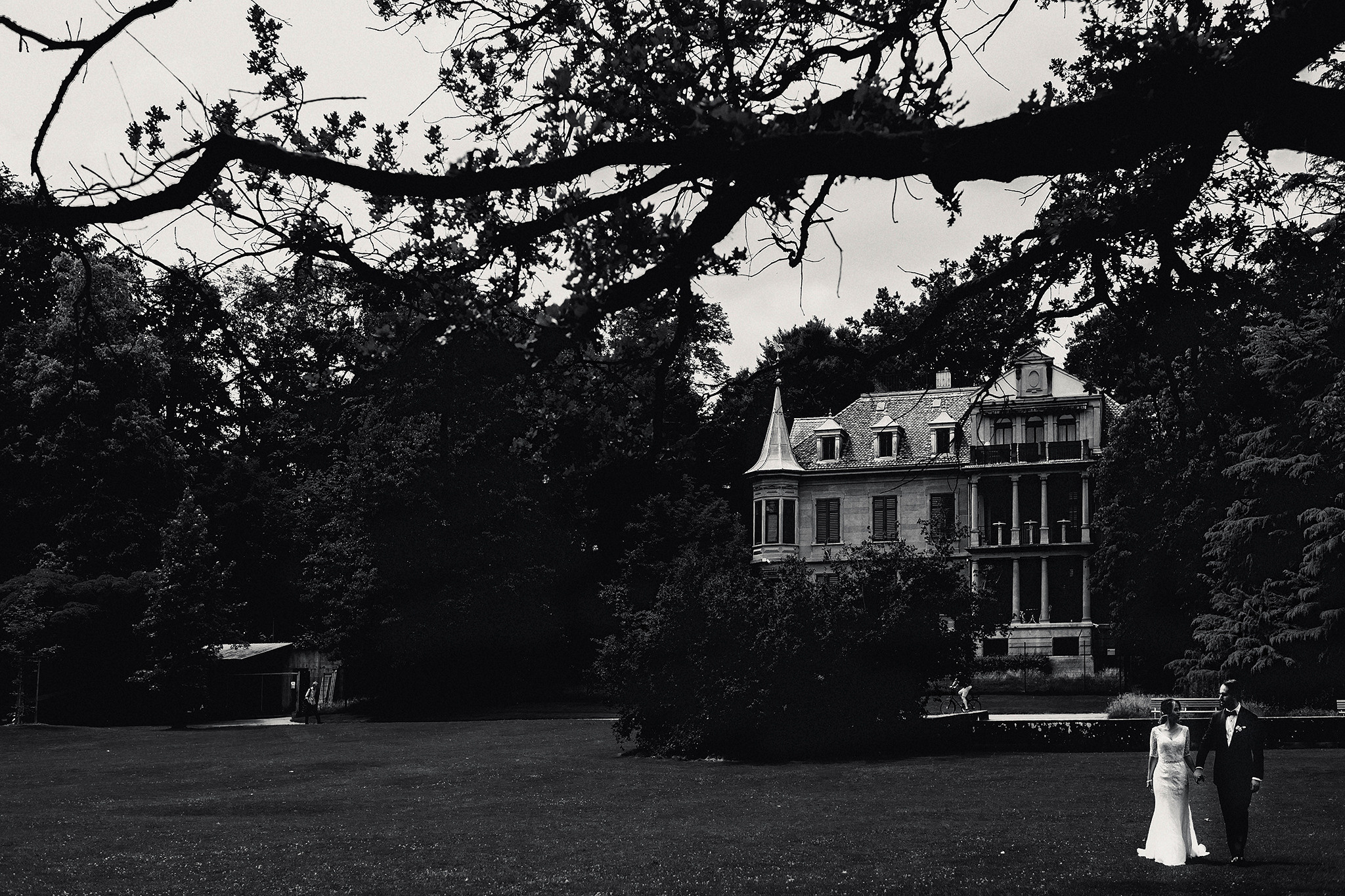JAKUB + JESSICA | CIVIL WEDDING, ZÜRICH STADTHAUS | BELVOIR PARK | BLACK&WHITE. HOME