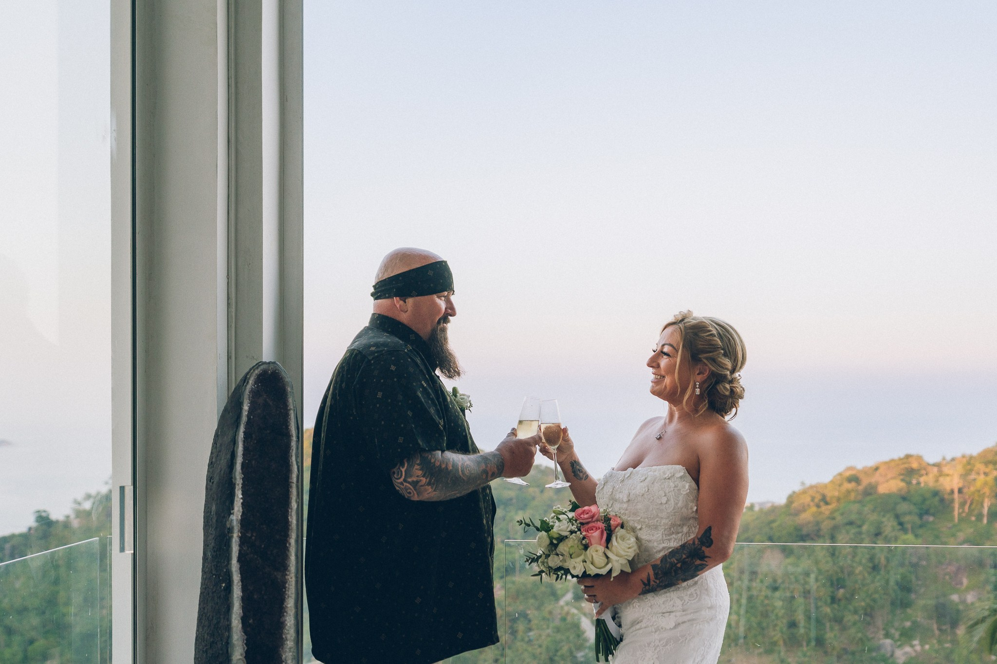 Christina and Jeff. Свадьба на Самуи, Таиланд. Свадебный фотограф