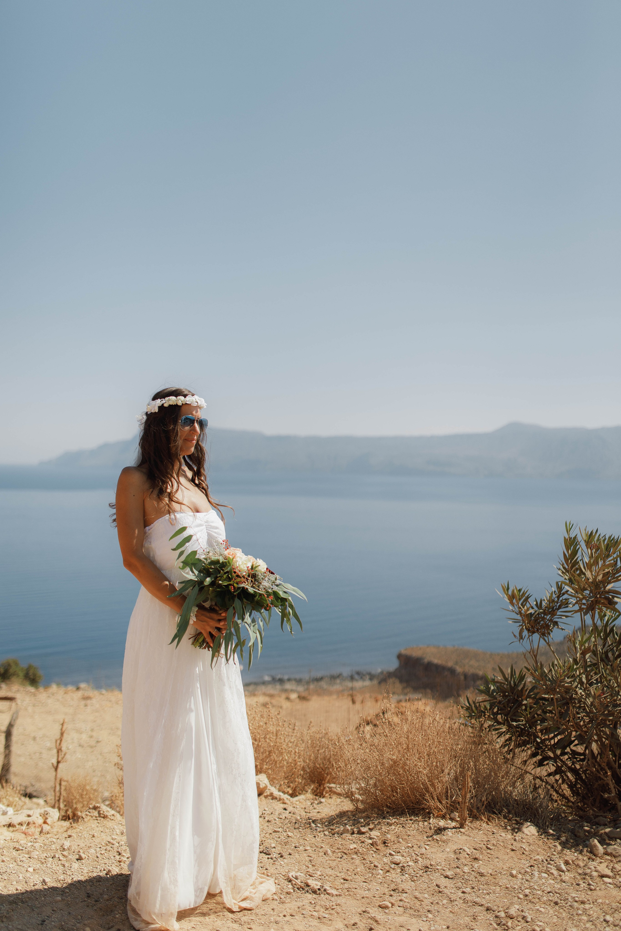 Marino & Steffi, Crete. Denny Savon — Photographer in Santorini | Weddings, Love Stories & Flying Dress