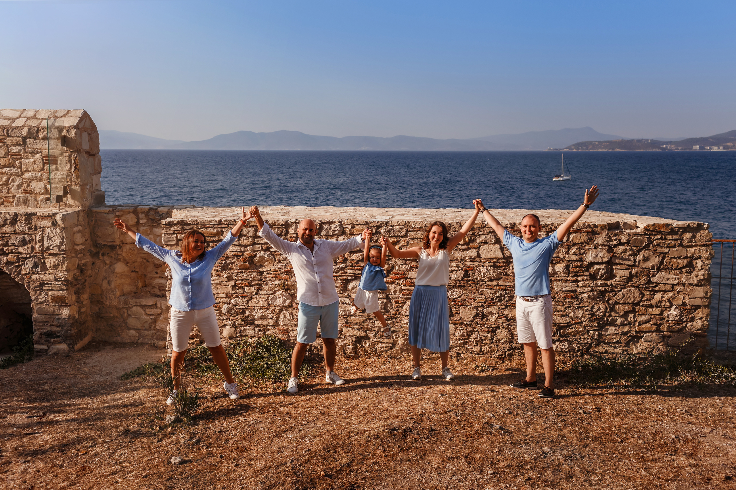 Family photoshoot in Kusadasi