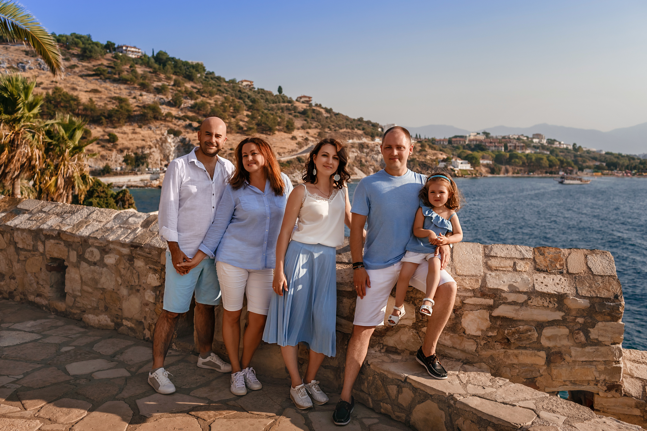Family photoshoot in Kusadasi