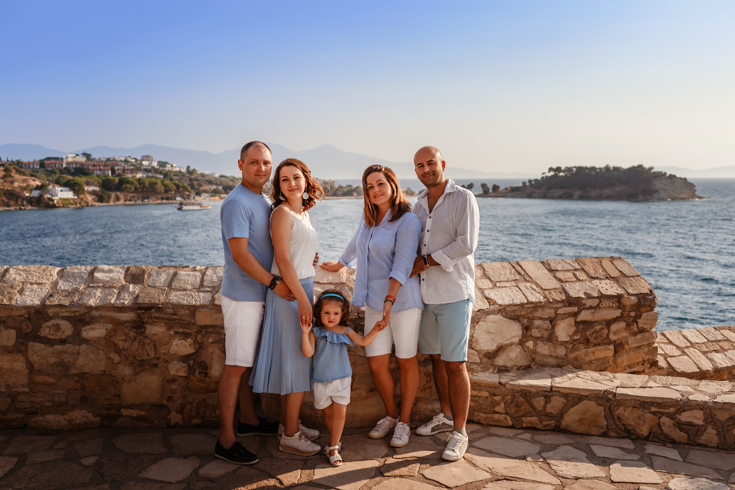 Family photoshoot in Kusadasi
