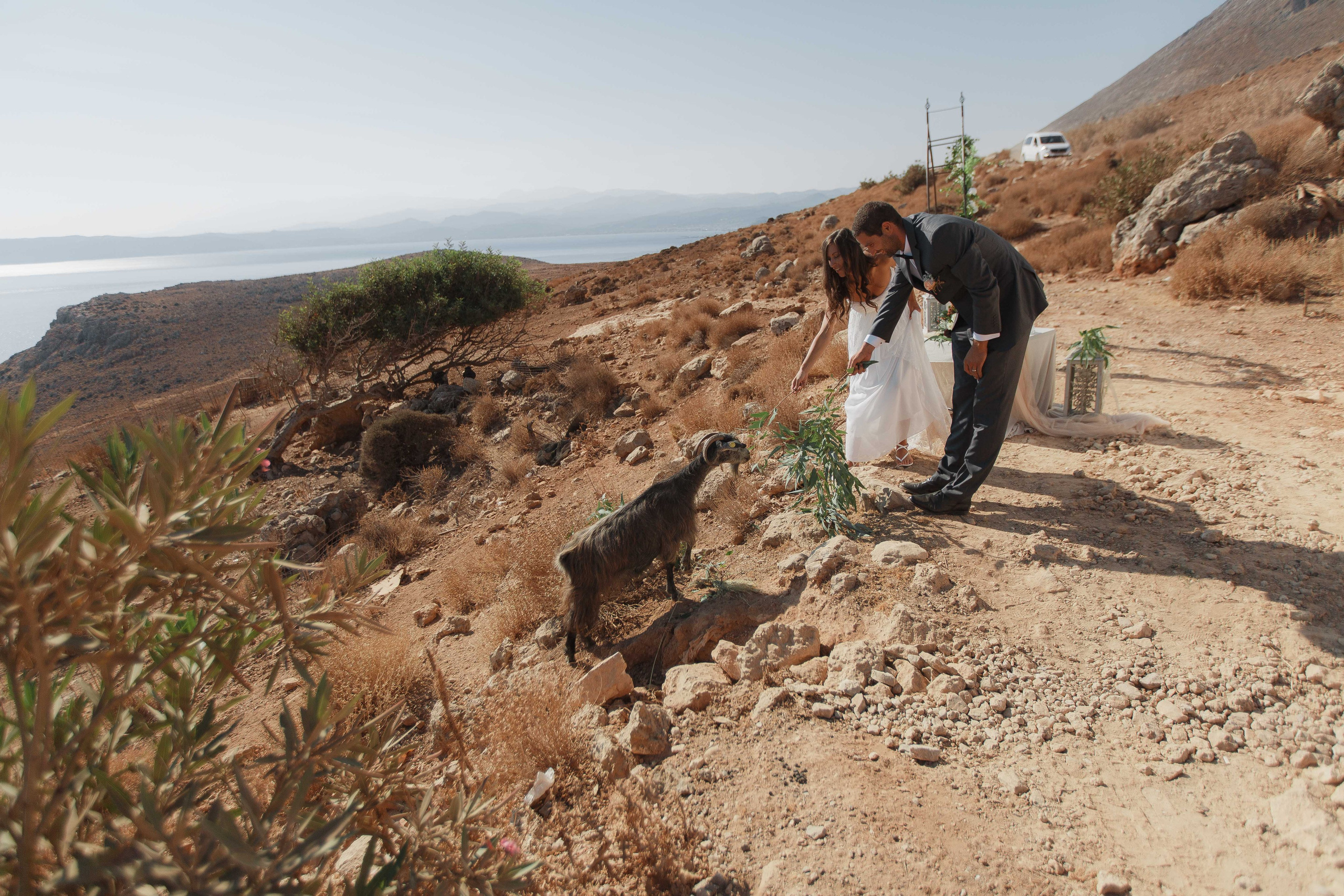 Marino & Steffi, Crete. Denny Savon — Photographer in Santorini | Weddings, Love Stories & Flying Dress