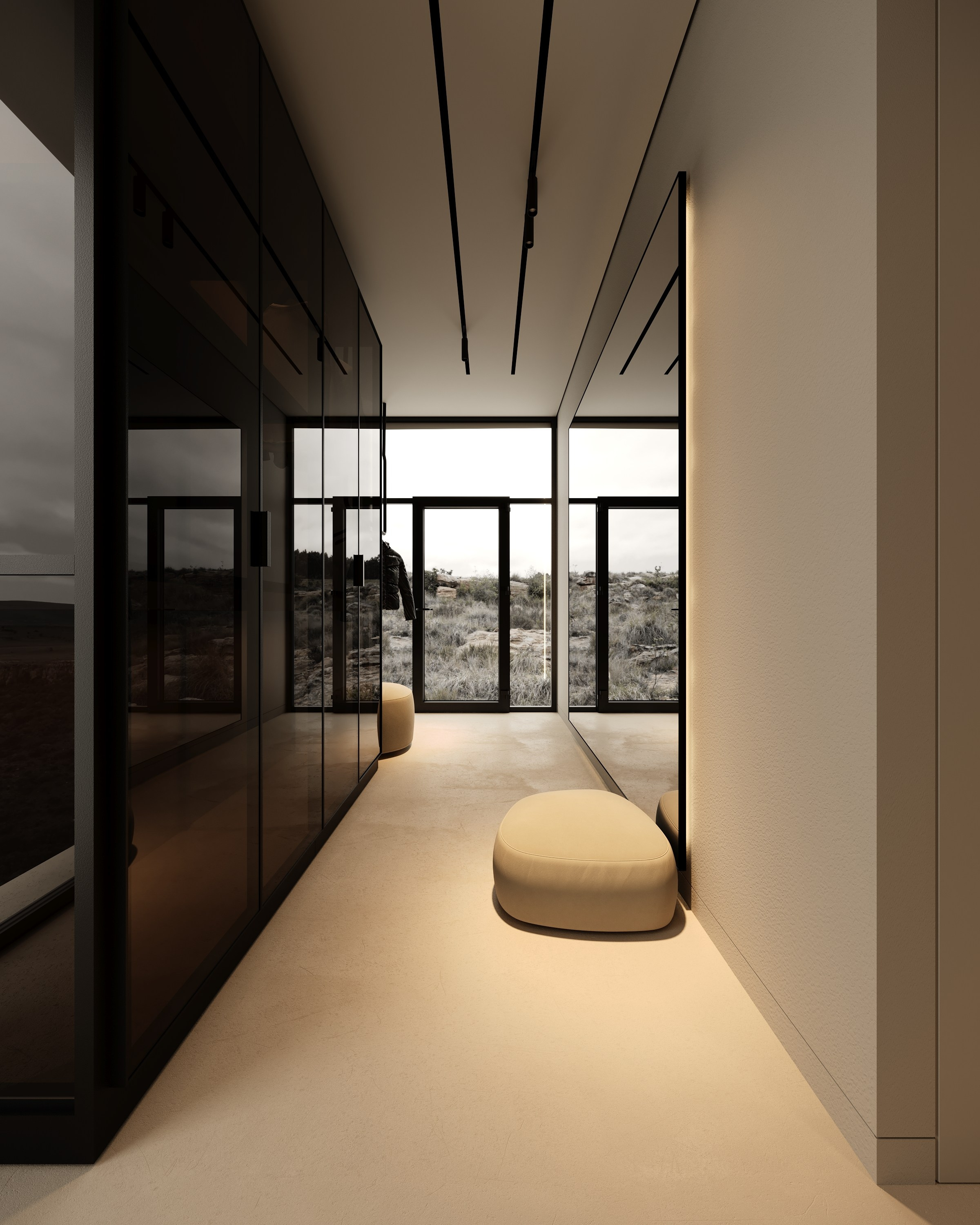 Namo vizualizacijos Norvegijoje. BLIU DESIGN — dizainas / interjeras / architektūra / 3D vizualizacijos / konceptas / parinktys