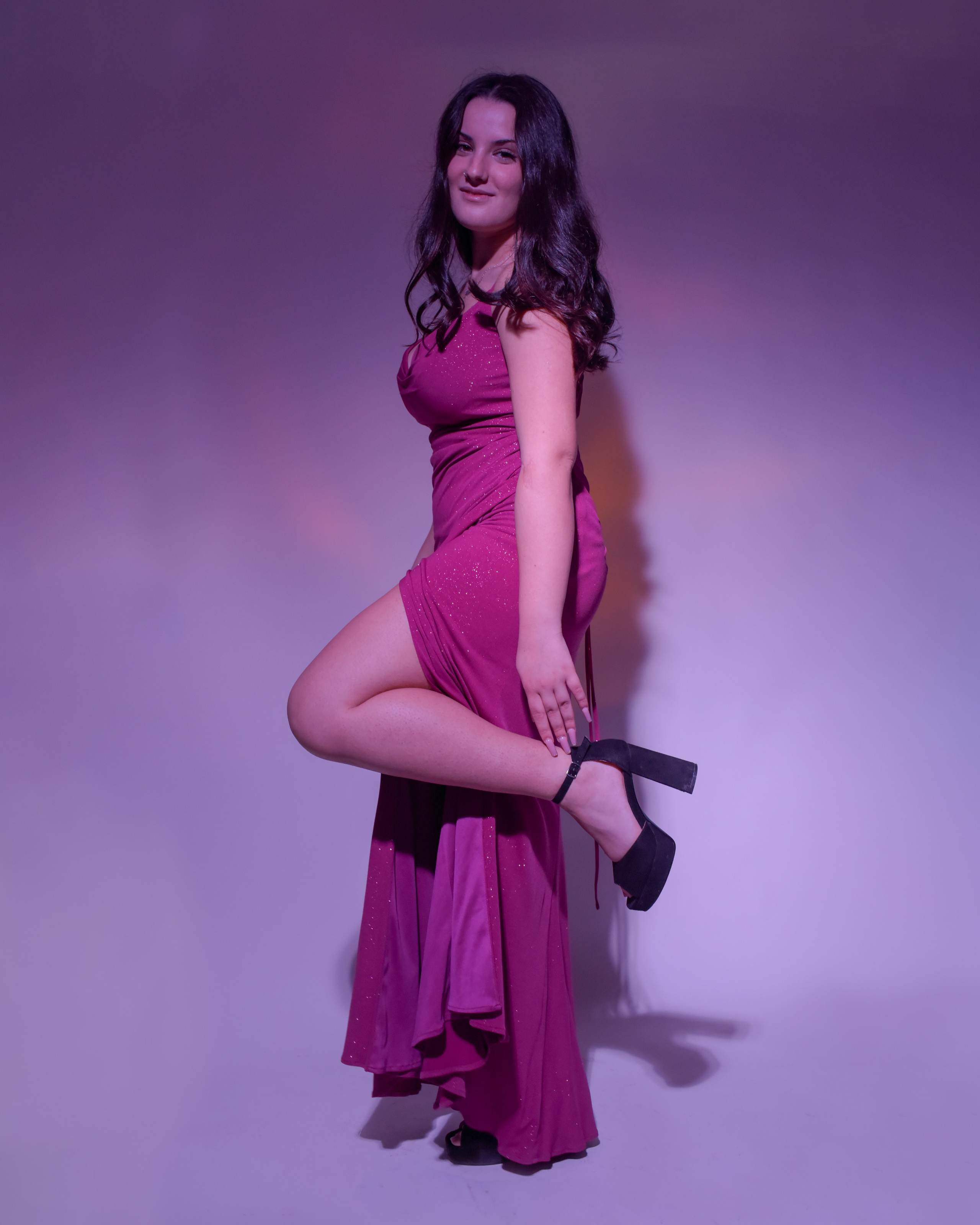 Servizio fotografico ragazza in studio 18 anni