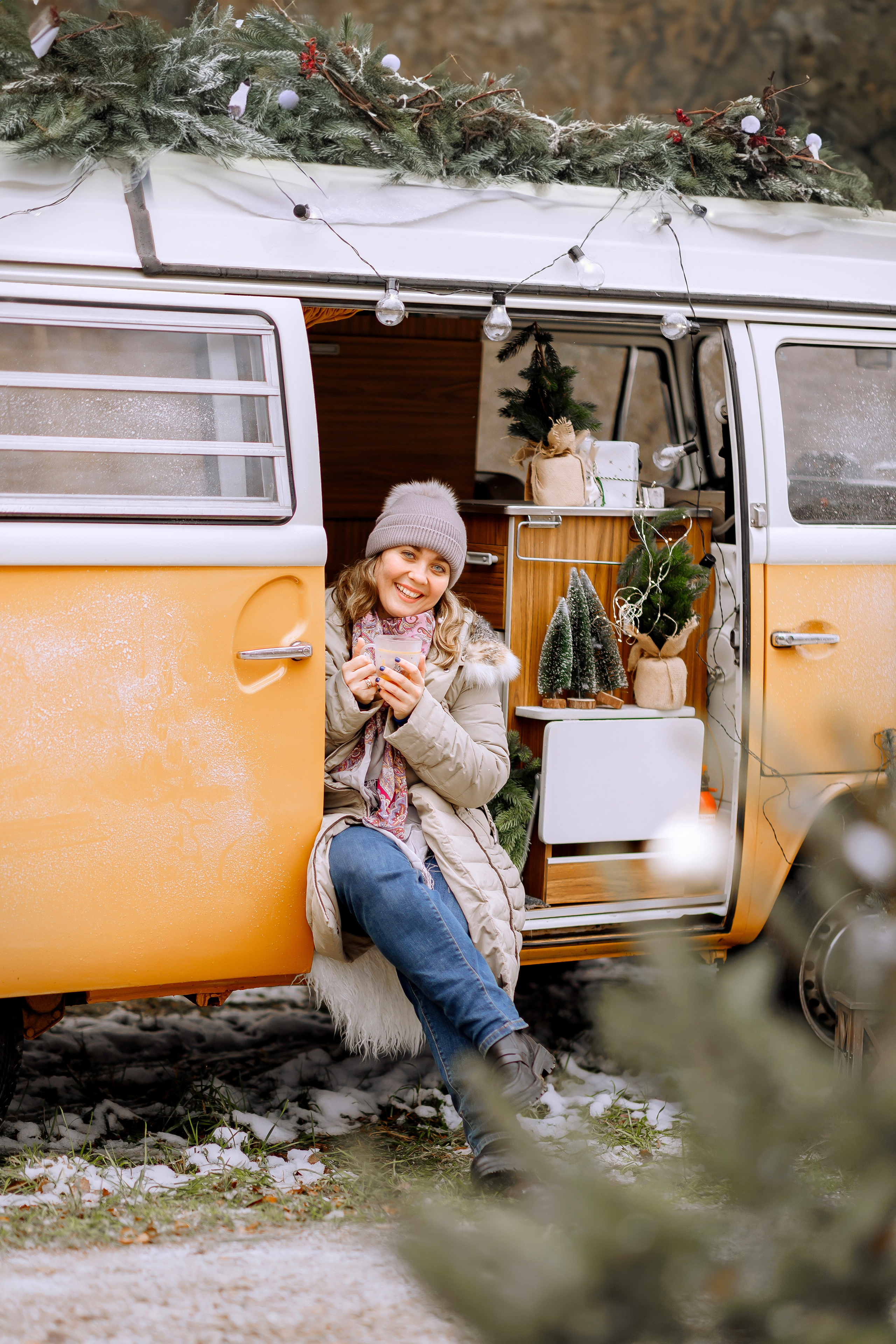CHRISTMAS CAMPER. Family Fotografer in München und Umgebung