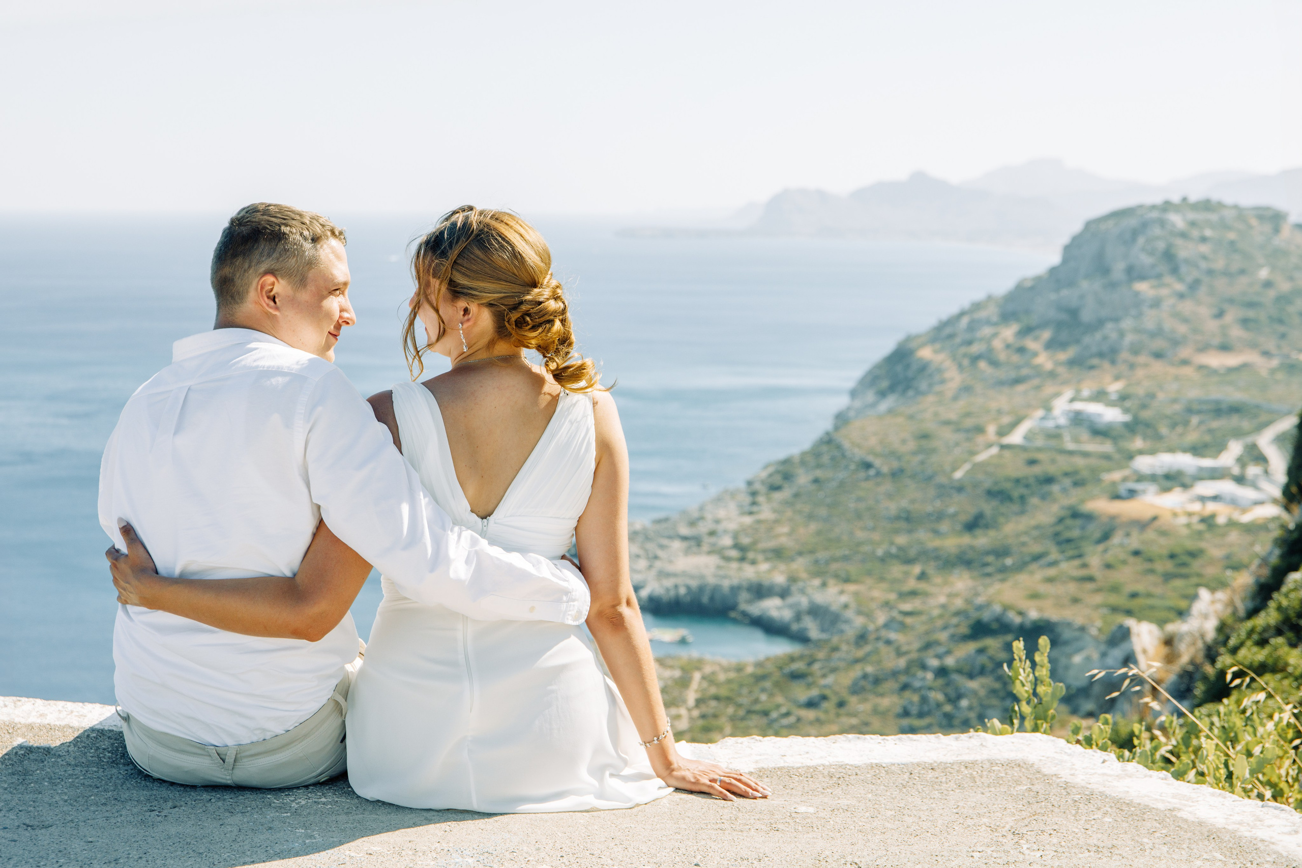 Ricardo and Justin. Renate Woeste | Wedding planner in Rhodes. Creating dream weddings by the sea. Let’s make your special day unforgettable