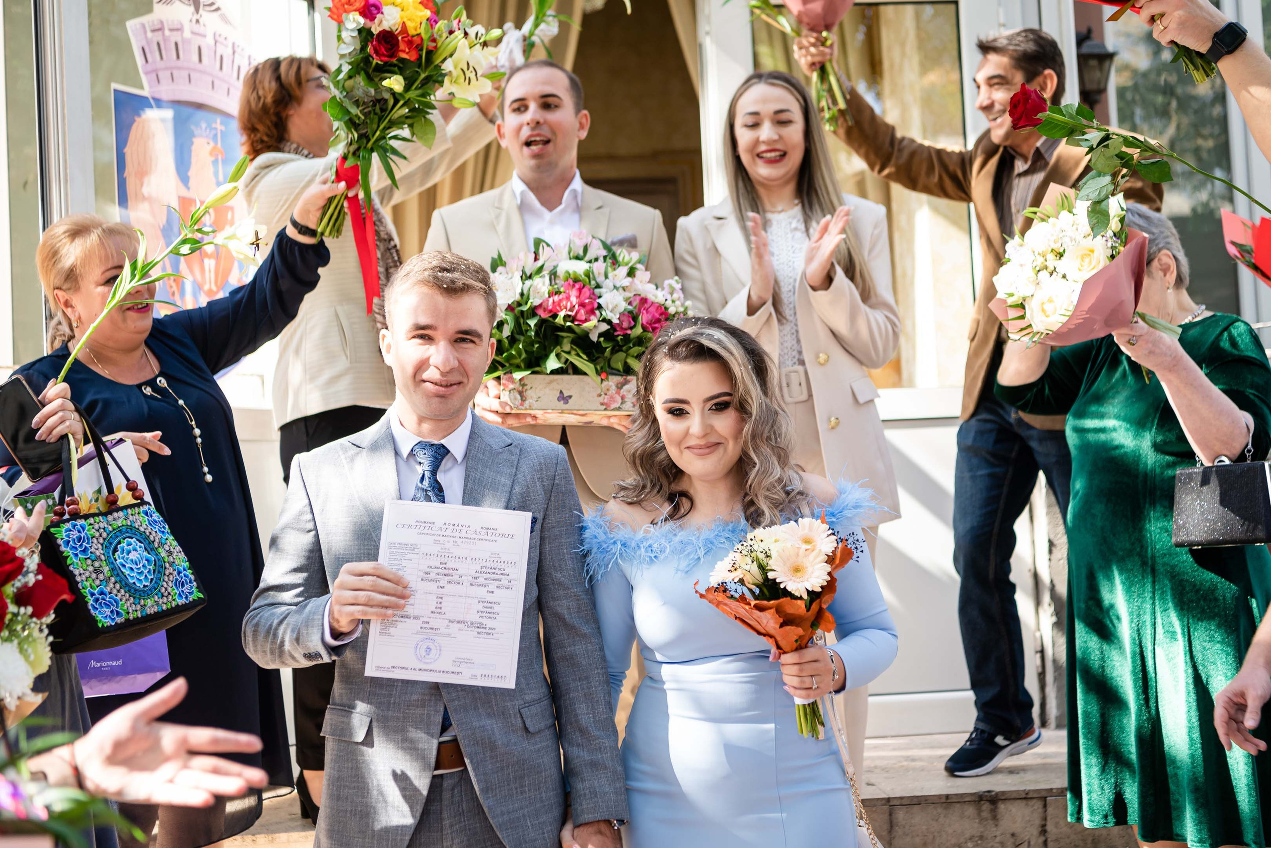 Cununie Iulian si Alexndra. Mugurel anghel