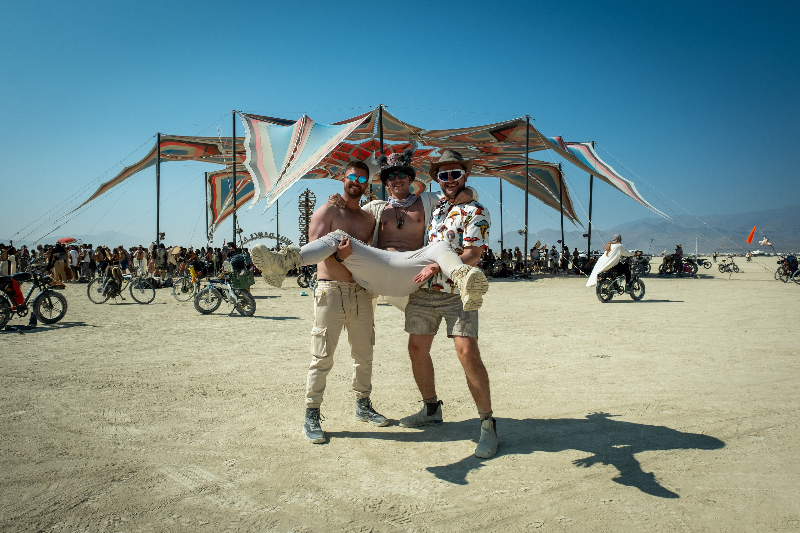 BURNING MAN 2024. Reportage concert portrait photography in the San Francisco Bay Area