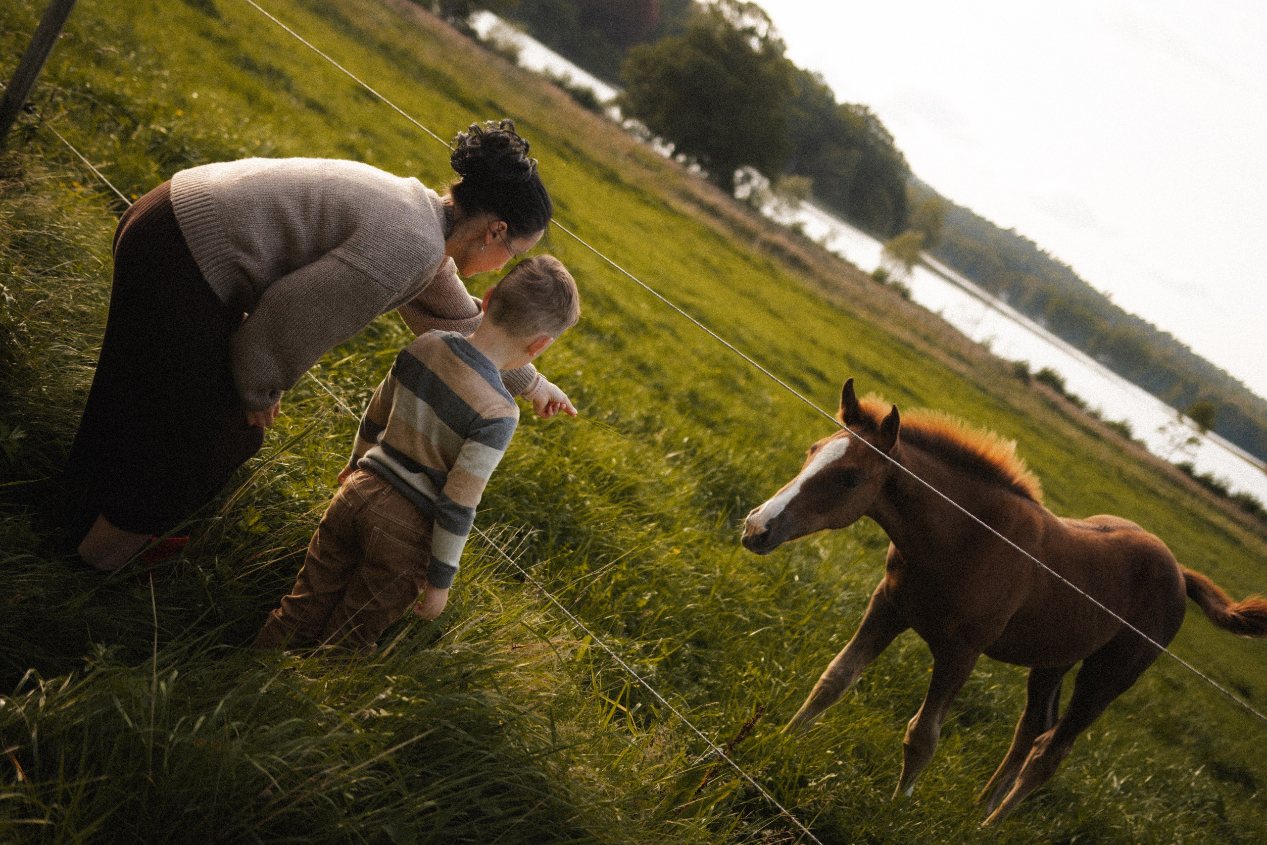 Mother and son’s story. Photographer in Gothenburg Aleksandra Stroganova