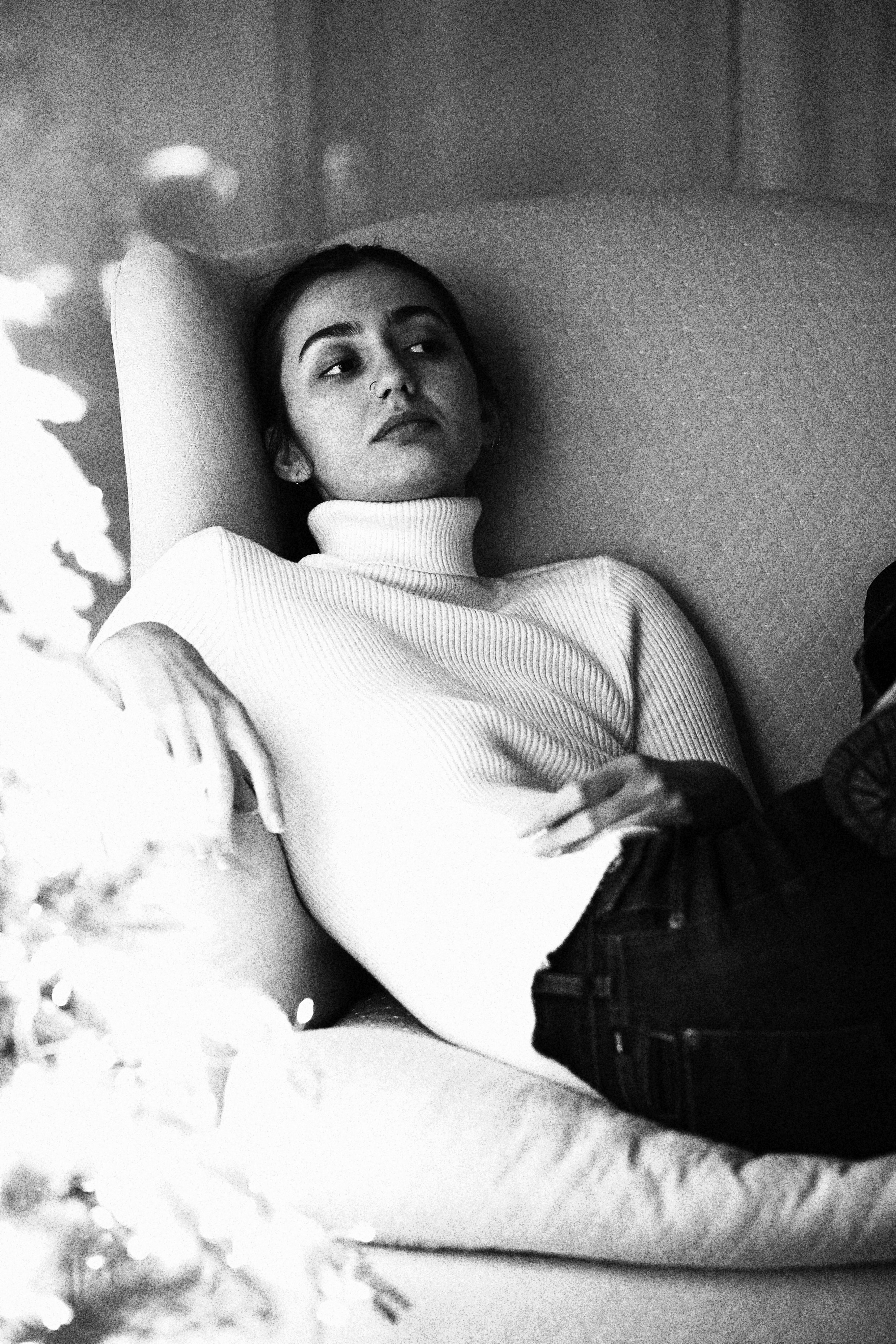 Eva / Christmas Story. BNW Around Photography