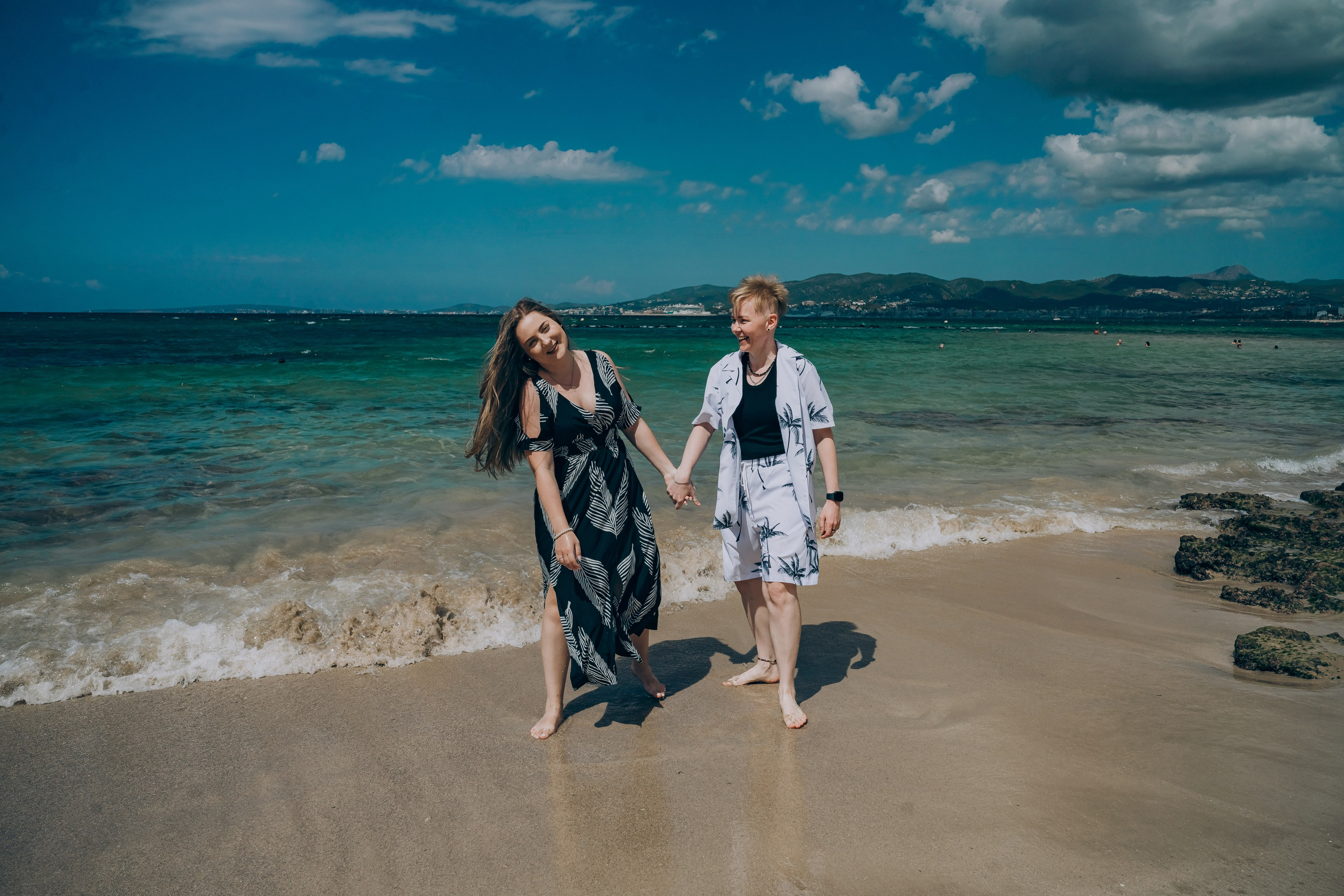Love story of Iryna and Julia. Photographer in Mallorca