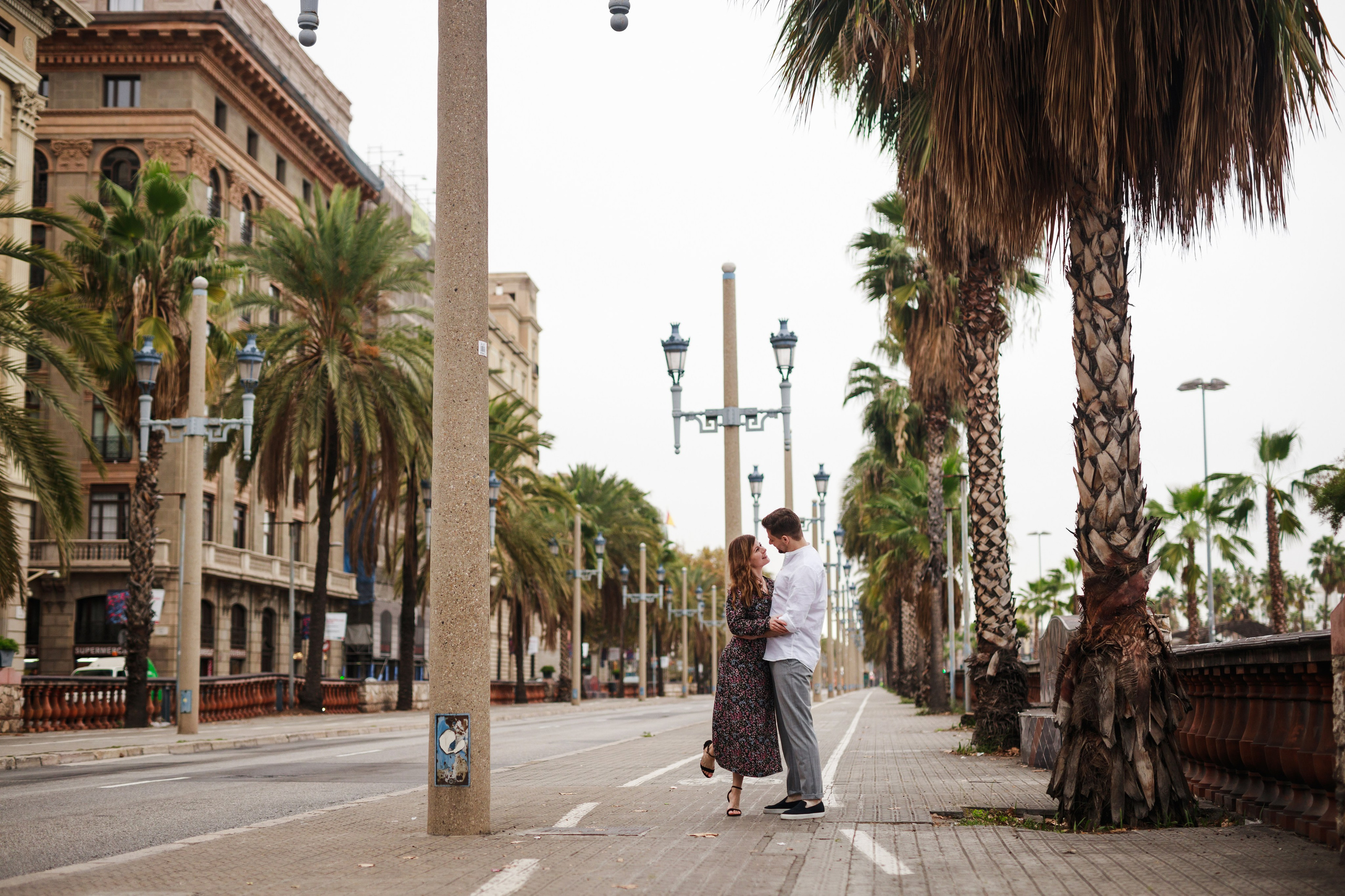 Damian i Monika. Fotograf w Barcelonie Hiszpanii Maslik Yulia