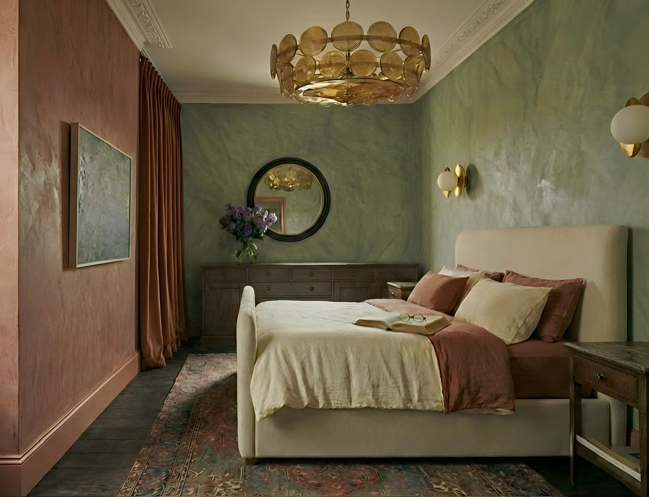 Vintage. Apartment for a couple. Valeria Riazantseva. Interior Designerin und Dekorateurin