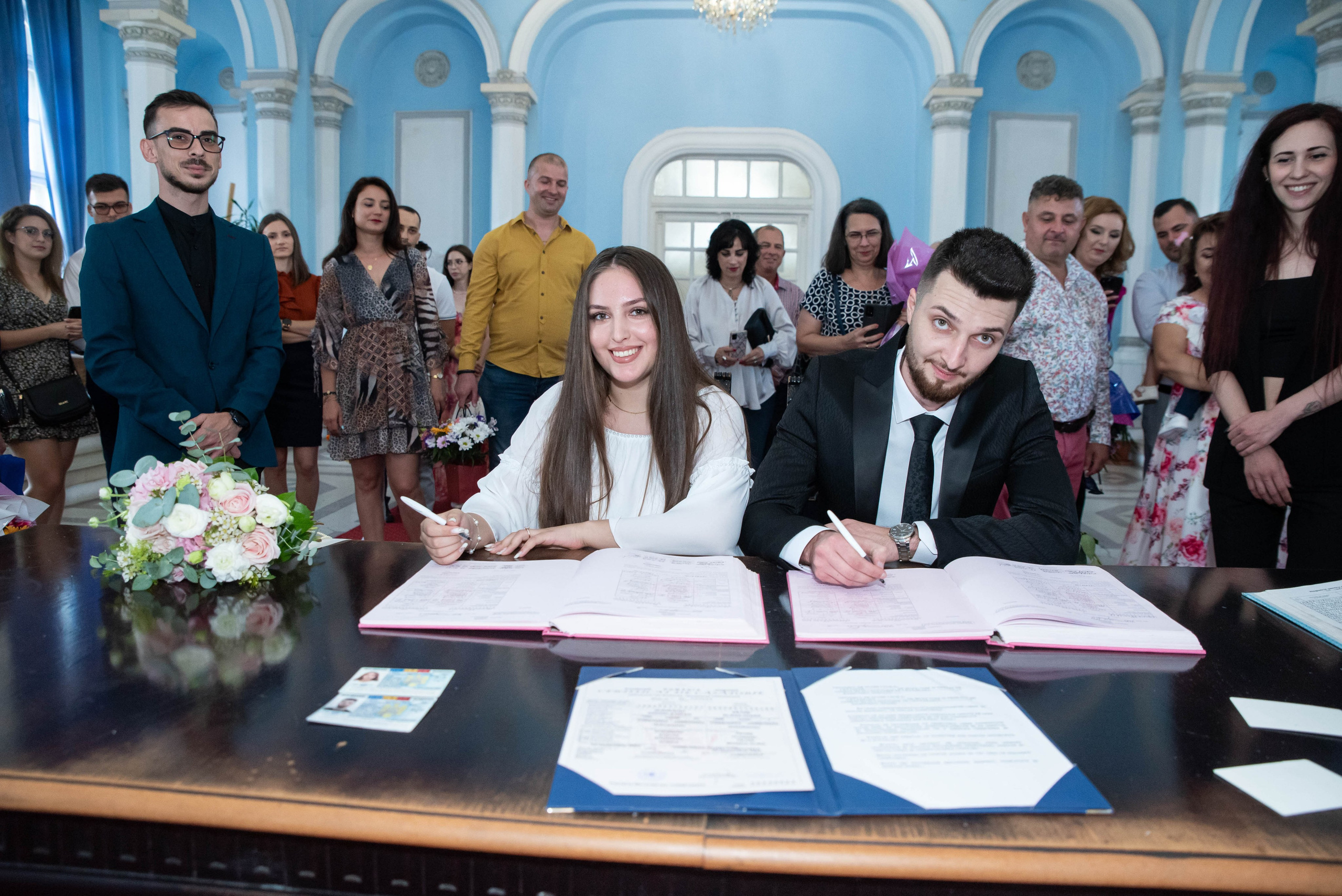 Cununie civila civil wedding. Fotograf si videograf de nunta si botez in Constanta Andreea Ilie