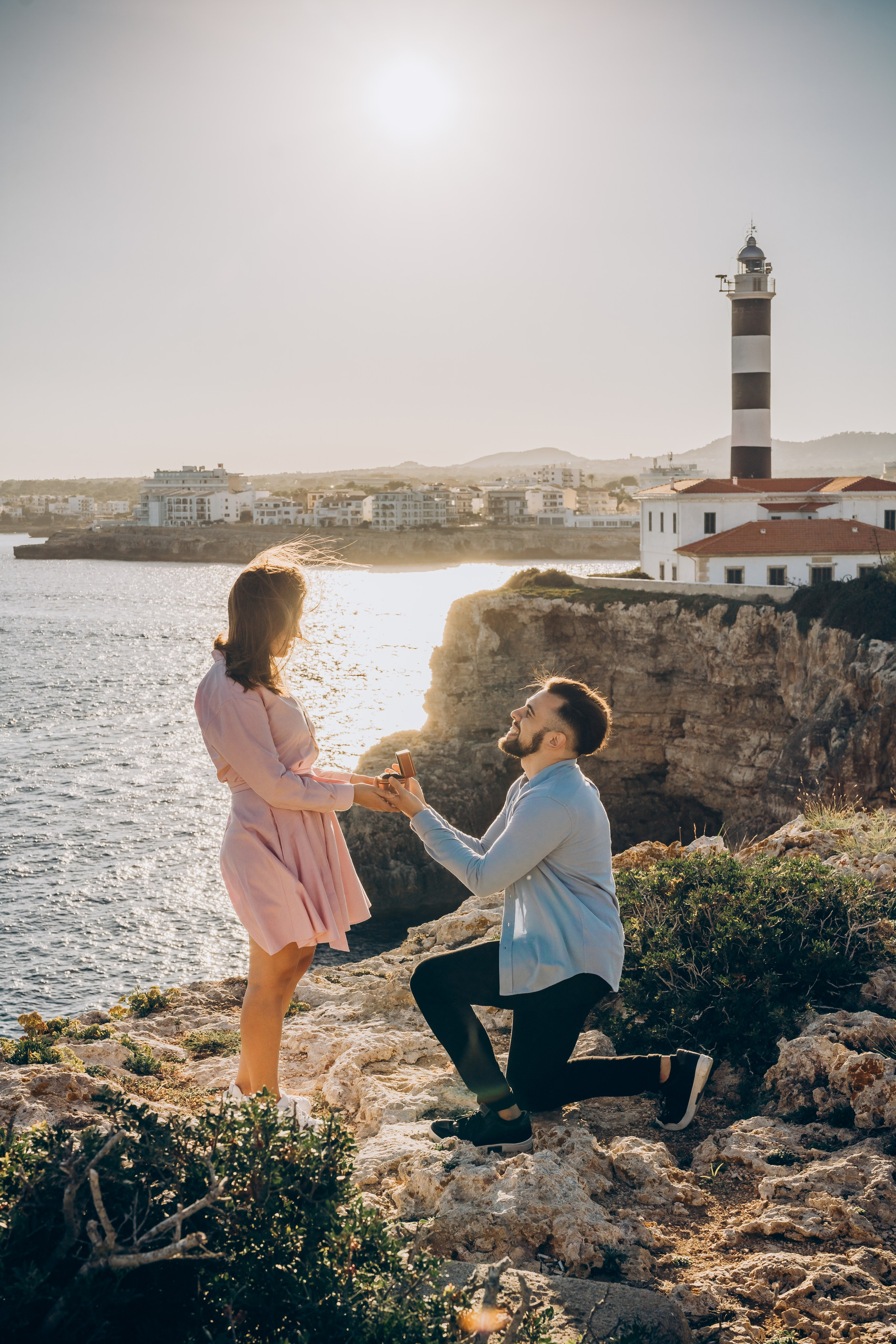 Proposal of marriage. Фотограф у Пальма де Майорка